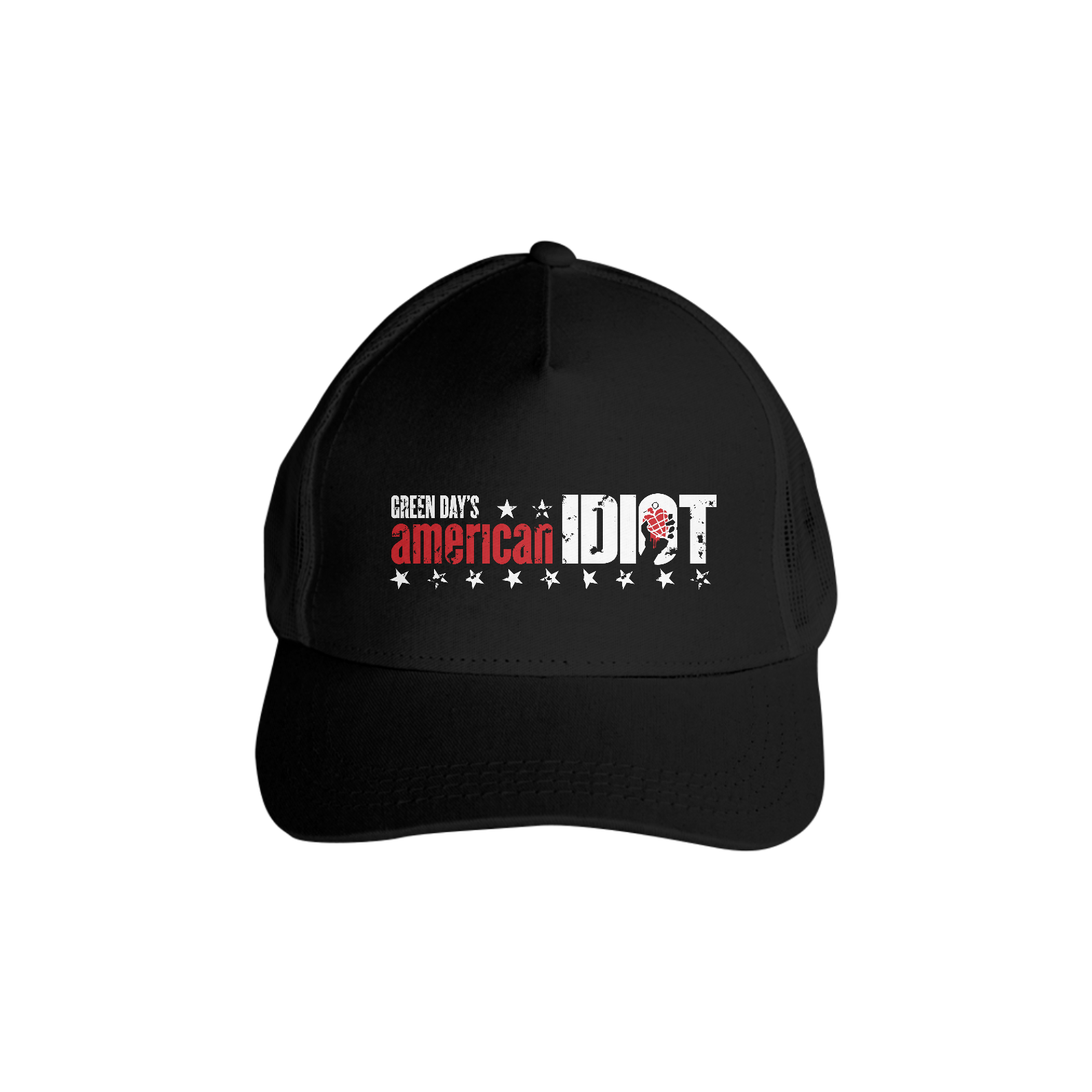 Boné de Tela Green Day American Idiot