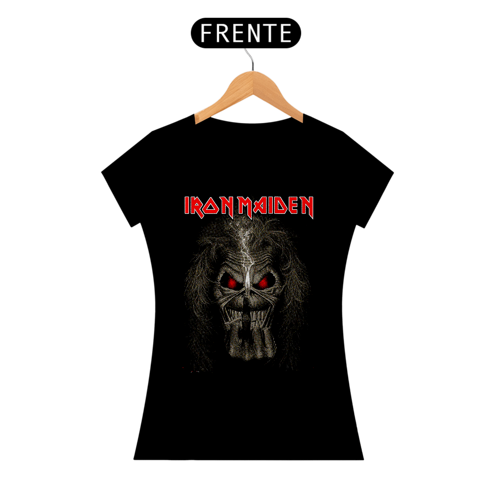 Camisa Babylook Iron Maiden