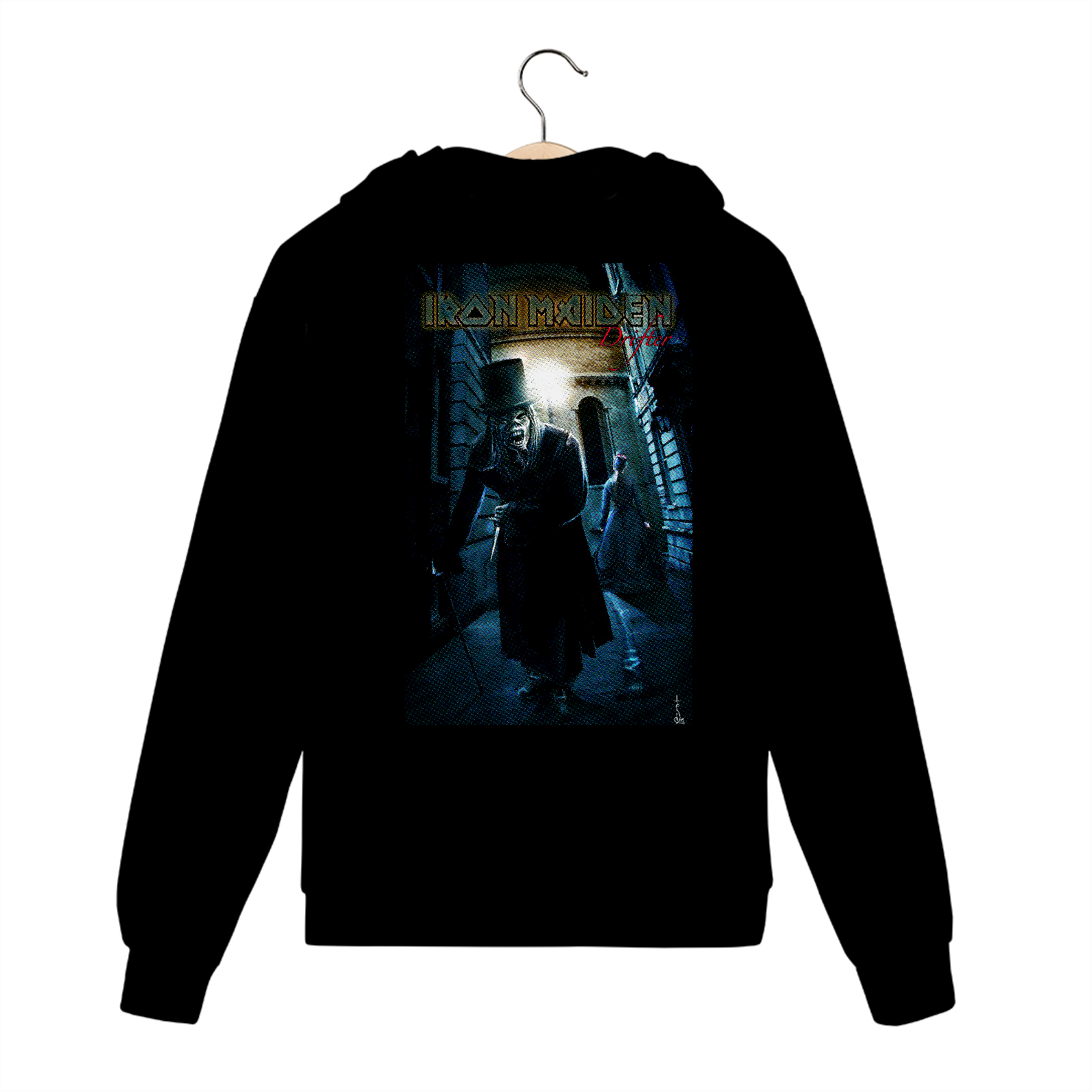 Casaco Iron Maiden Drifter Moletom de Ziper