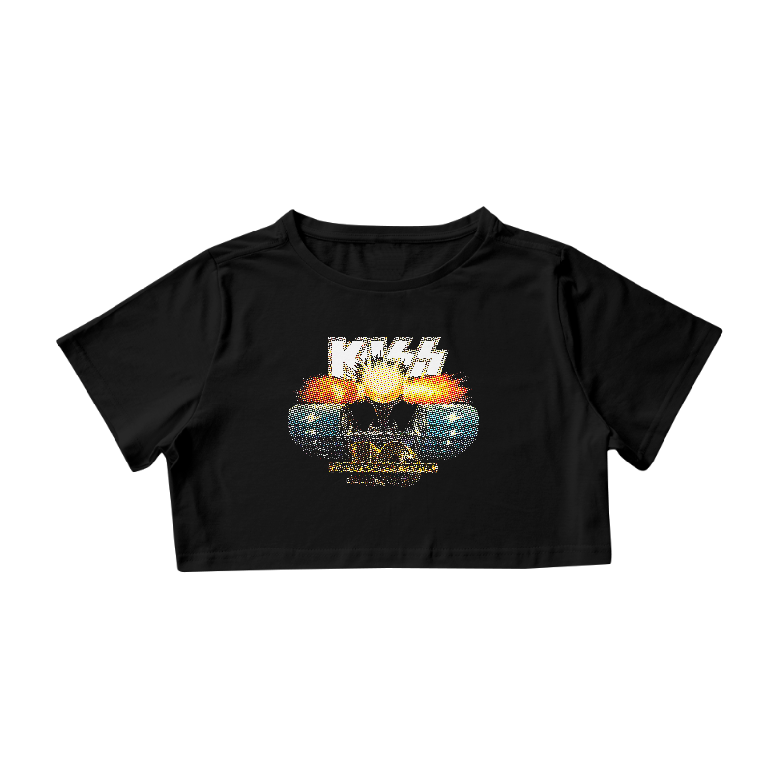 Cropped Kiss Turnê 10 Anos