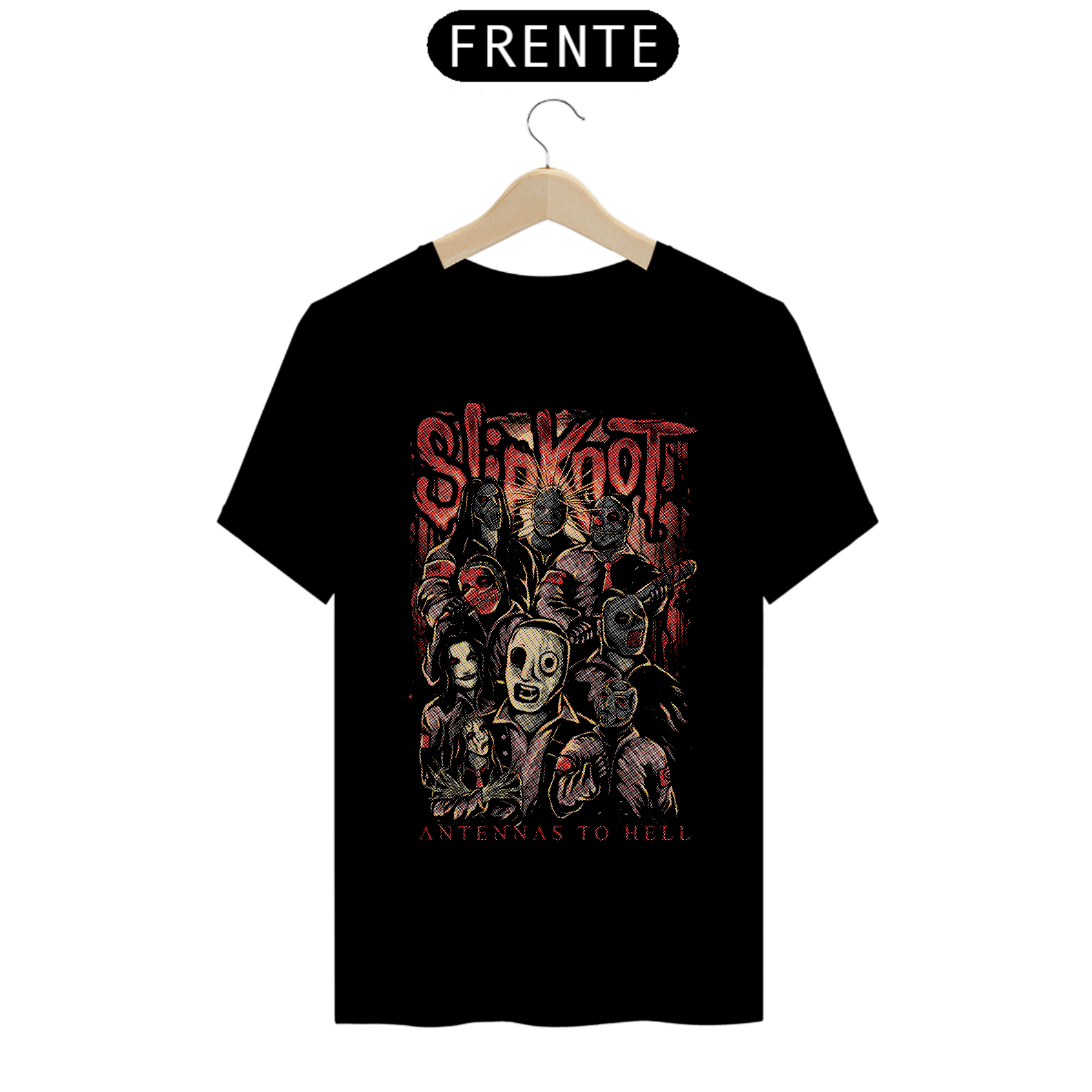 Camisa Slipknot Antennas to Hell