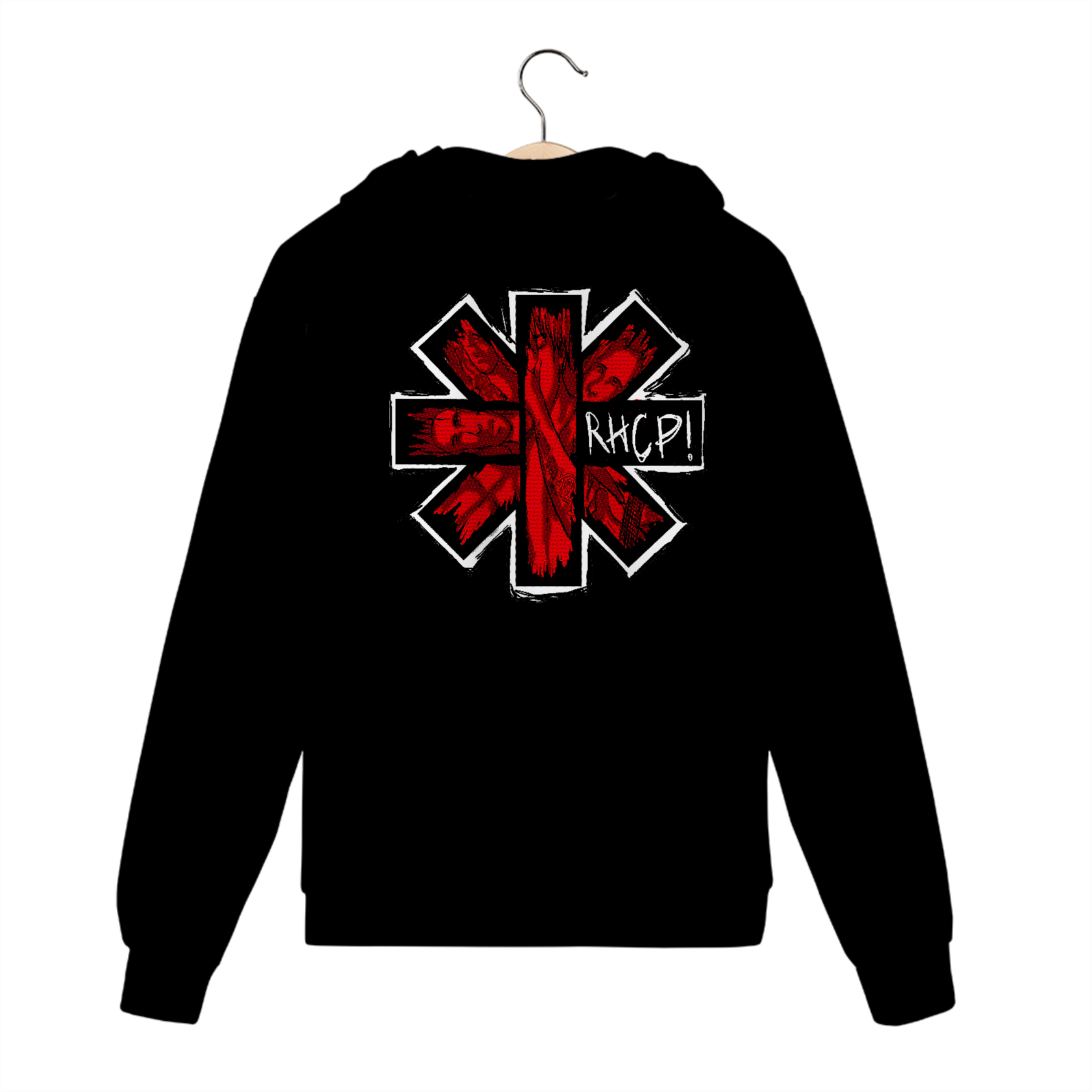 Casaco de Moletom de Zíper Red Hot Chili Peppers