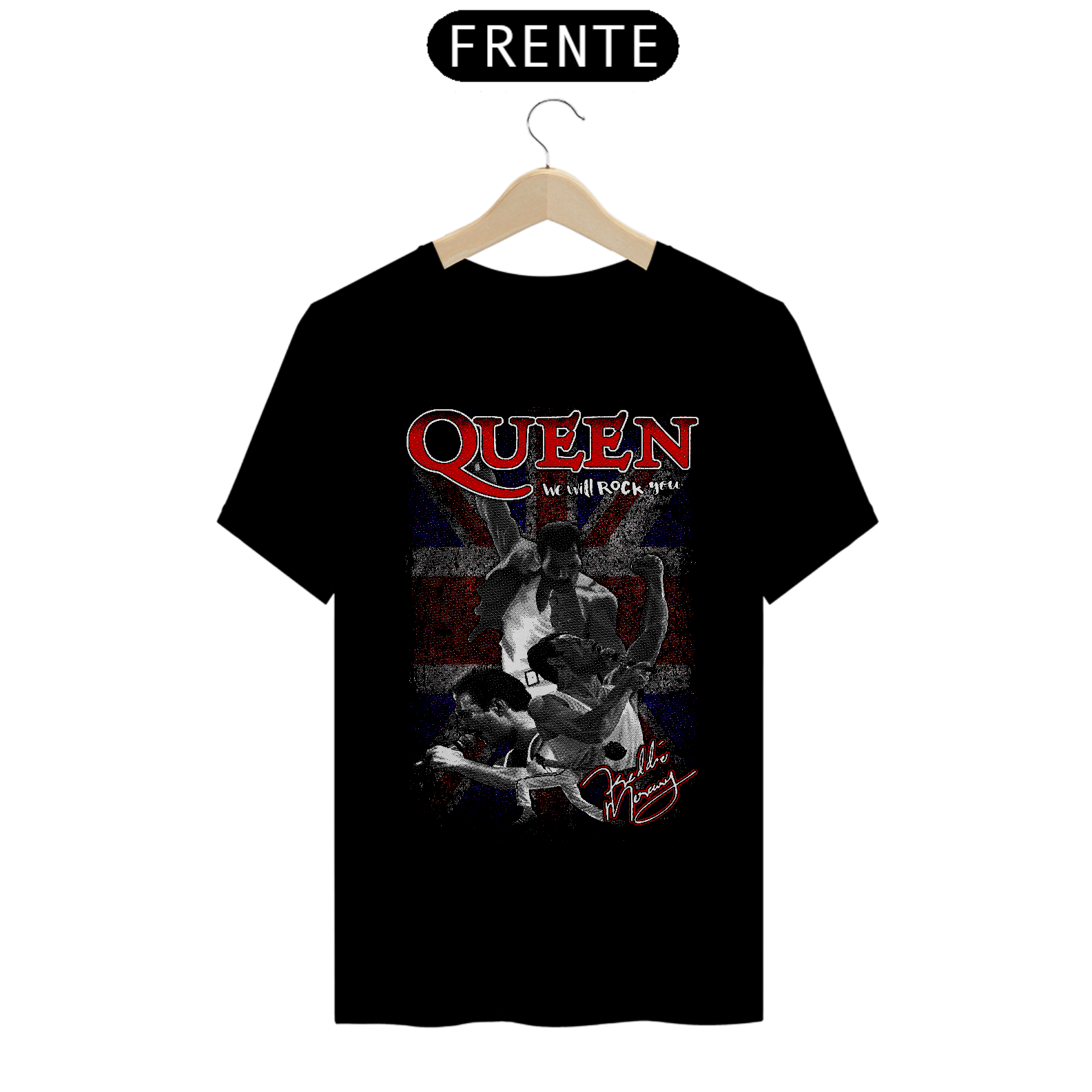 Camisa Quenn Fred Mercury