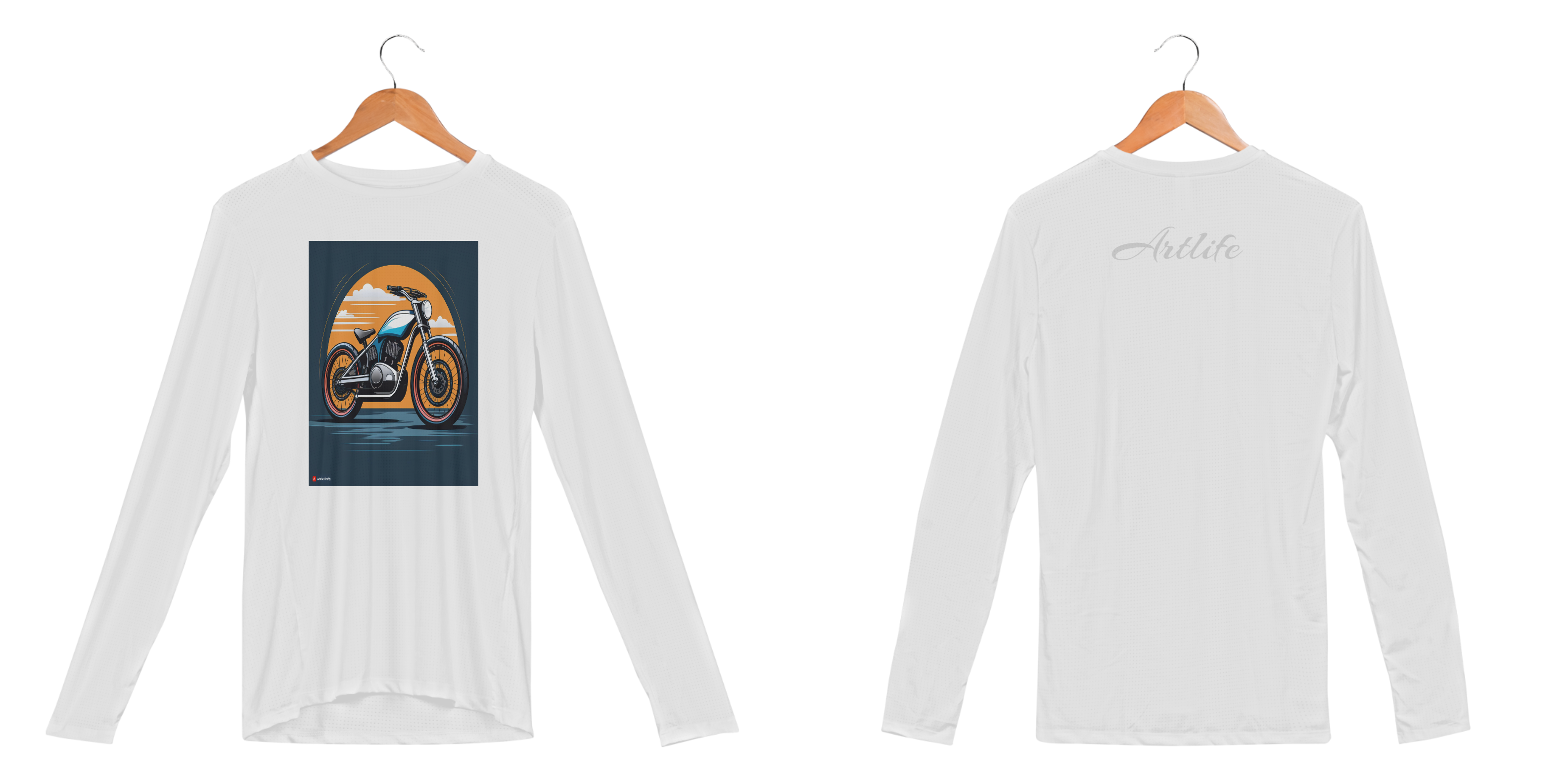 camiseta de manga comprida  sport... Artlife