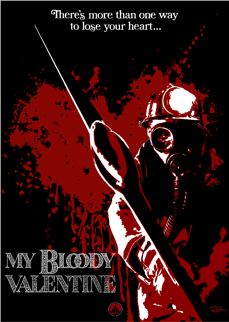 Poster My Bloody Valentine (Dia dos Namorados Macabro)