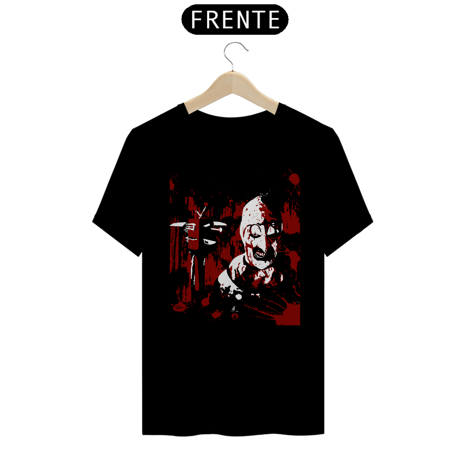 Camiseta Terrifier (Aterrorizante) - Art, o palhaço