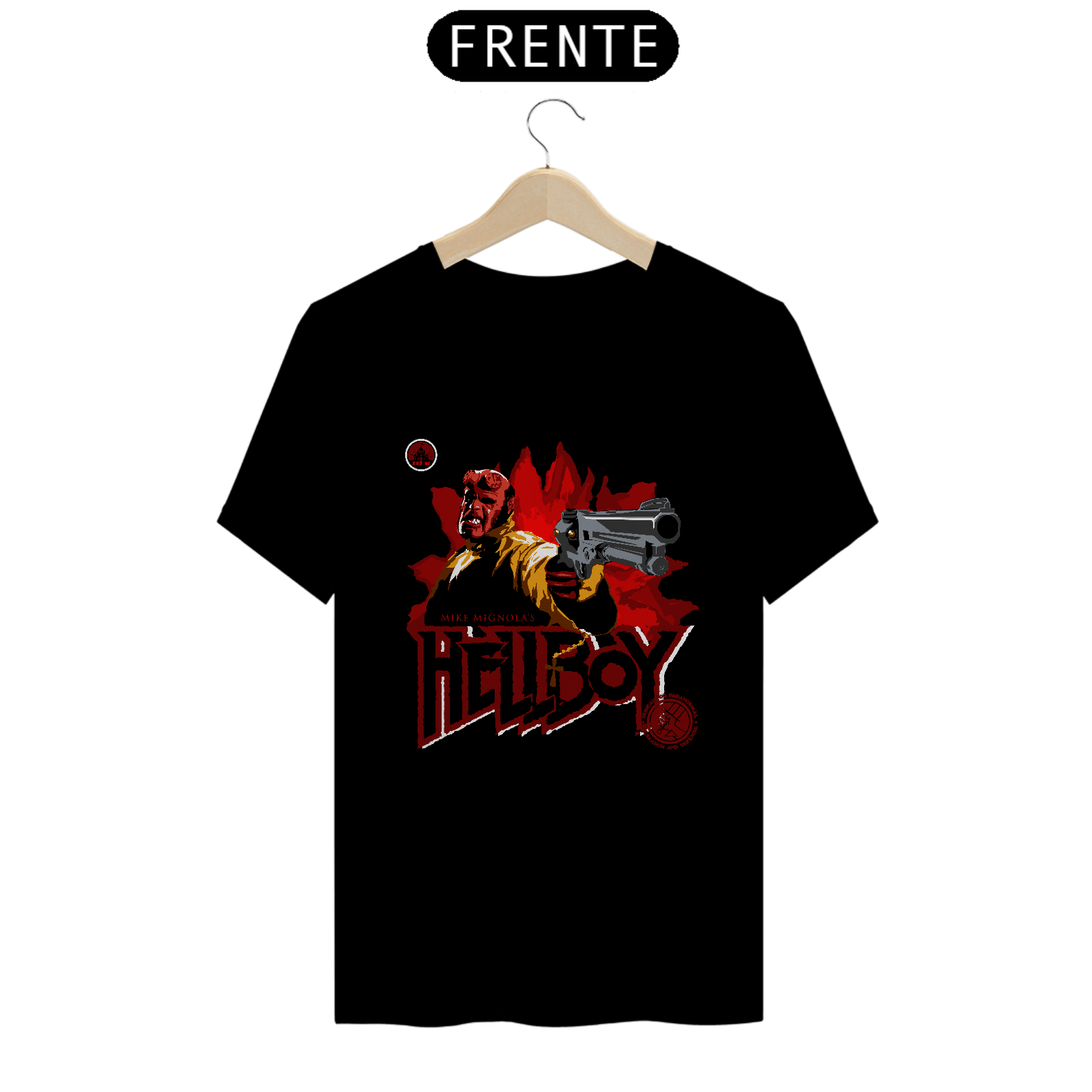 Nome do produto: Camiseta Hellboy (Hellboy) - Ron Perlman