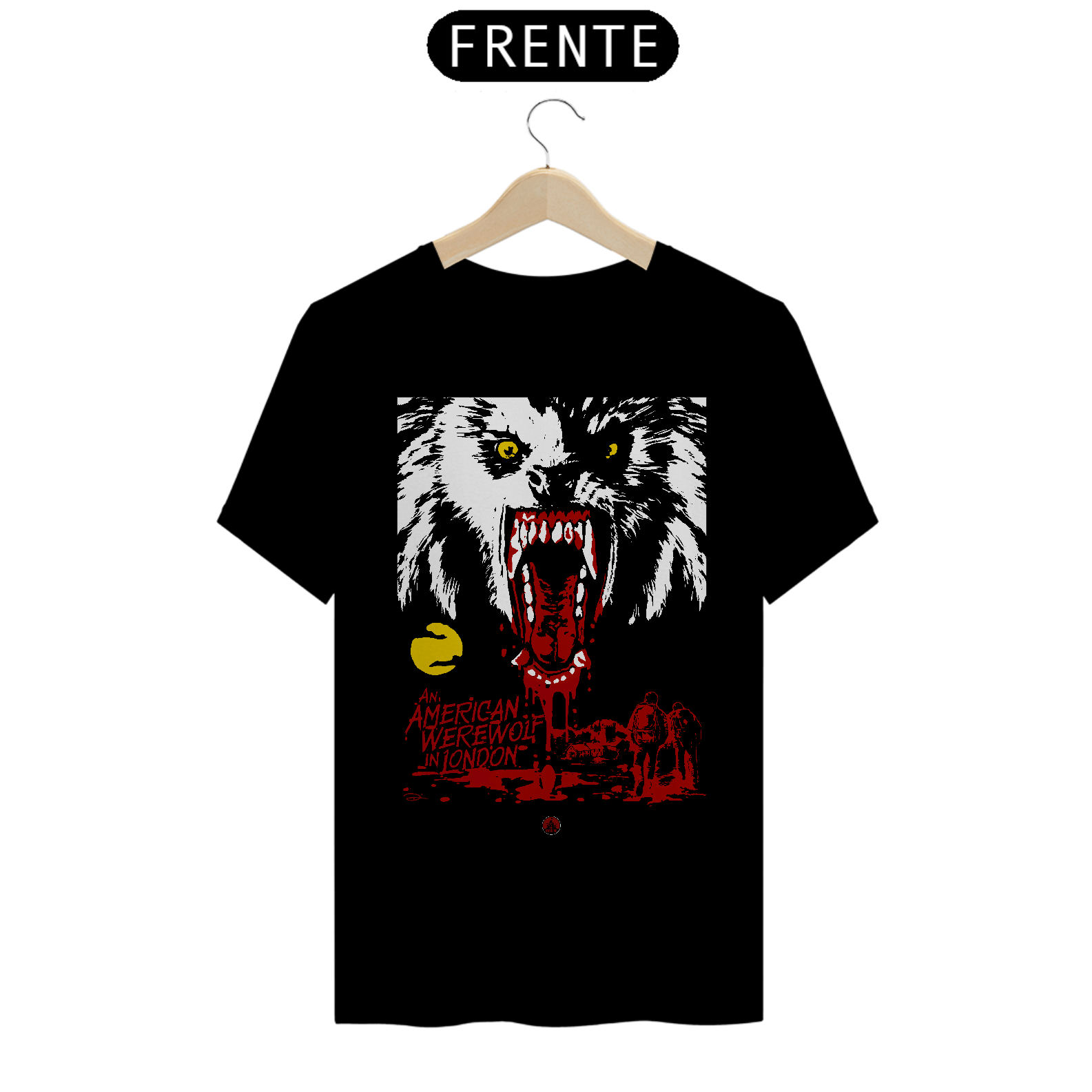 Camiseta An American Werewolf in London (Um Lobisomem Americano em Londres)