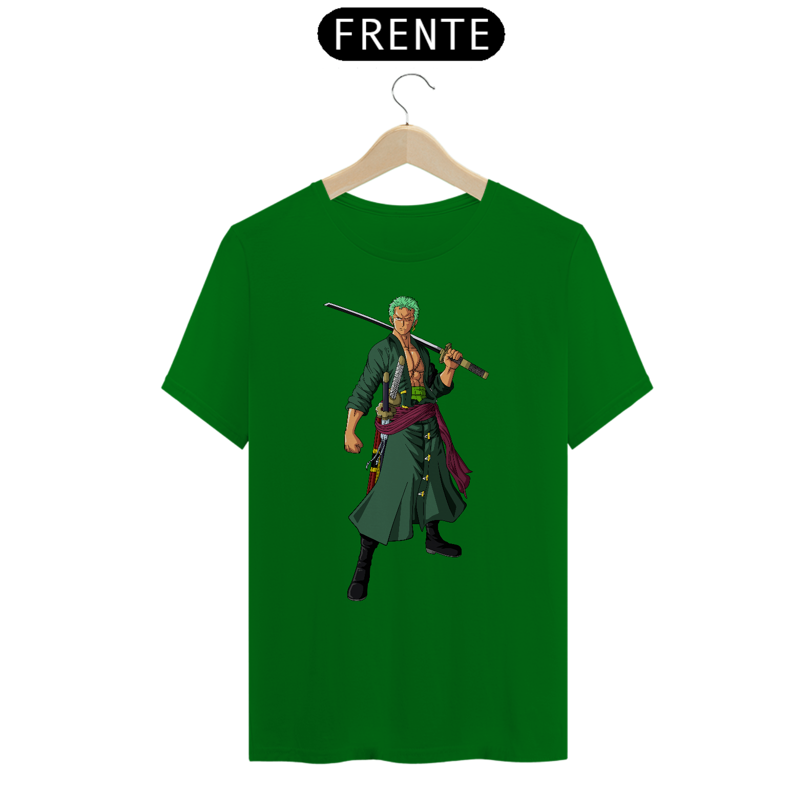 camiseta one piece zoro