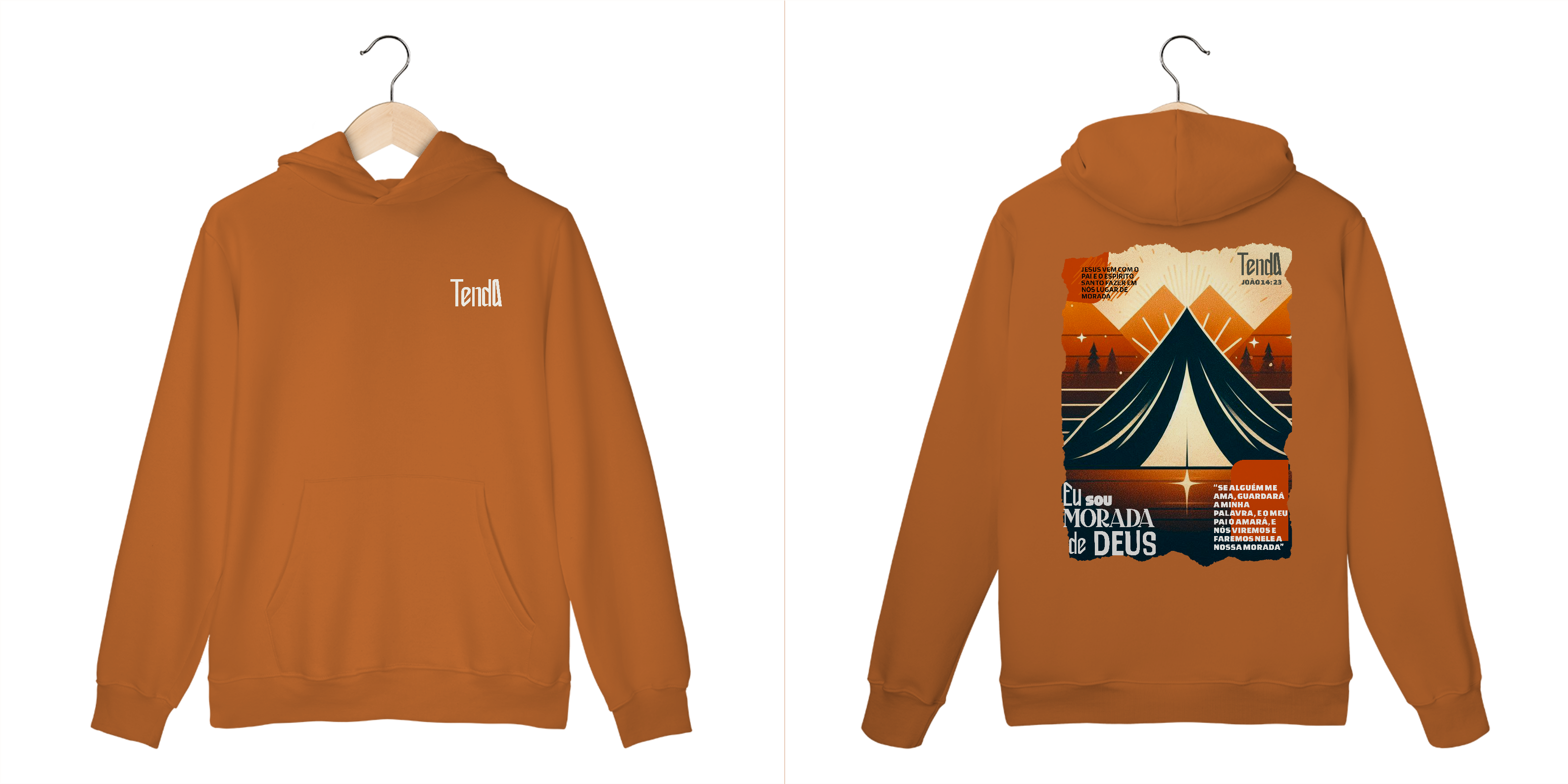 Moletom Eu Sou Morada de Deus