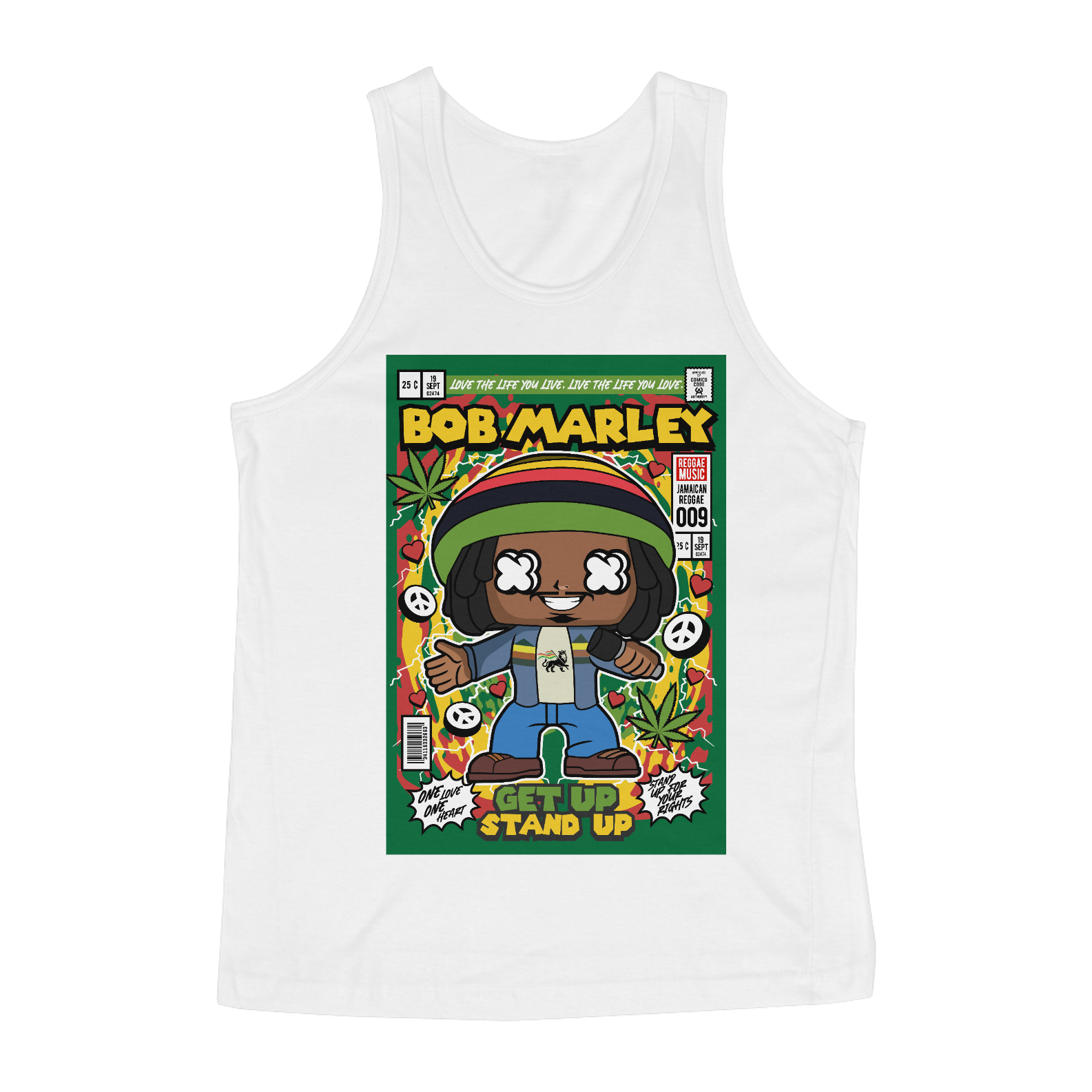 Regata masculina Bob Marley