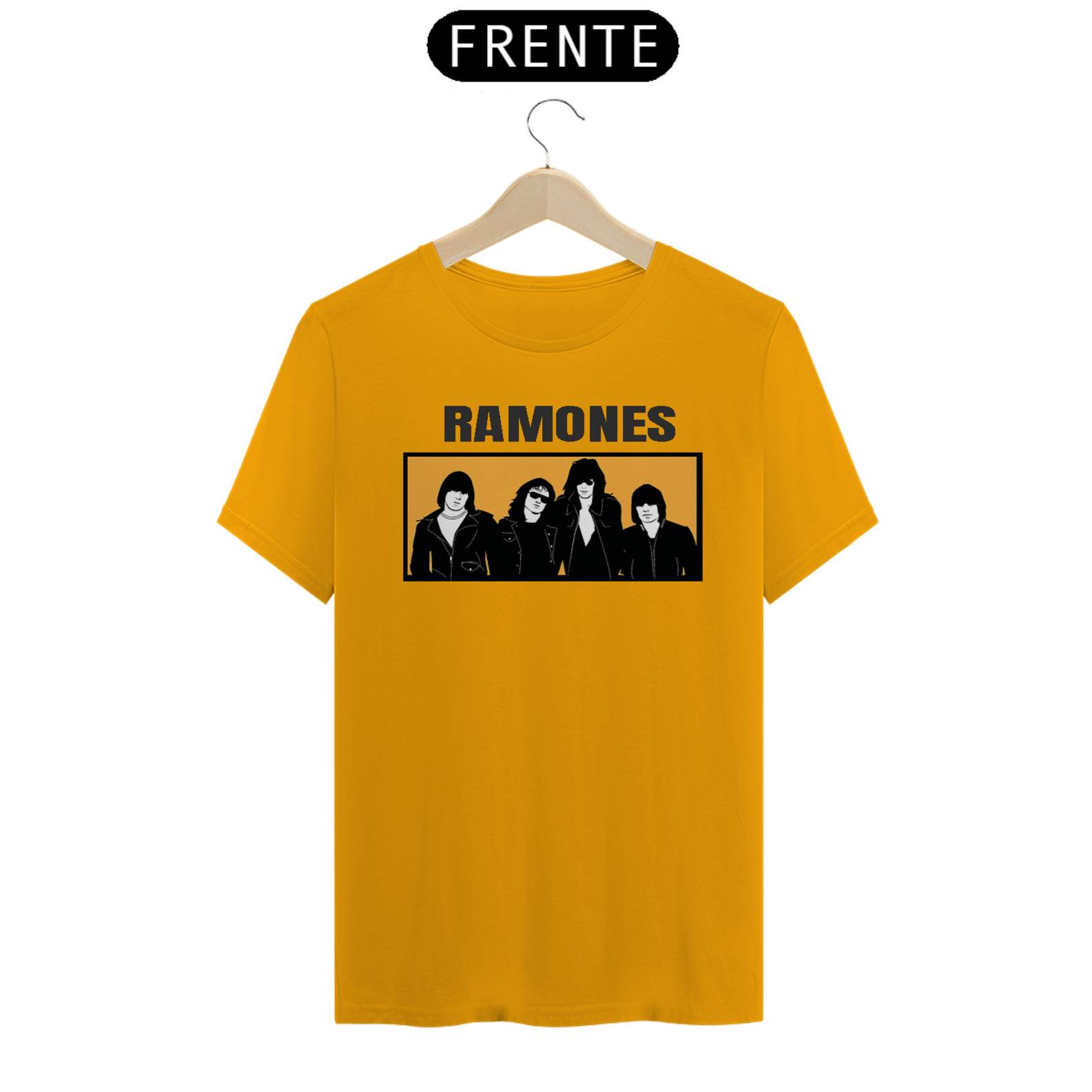 Camiseta  Punk Ramones Unisex 
