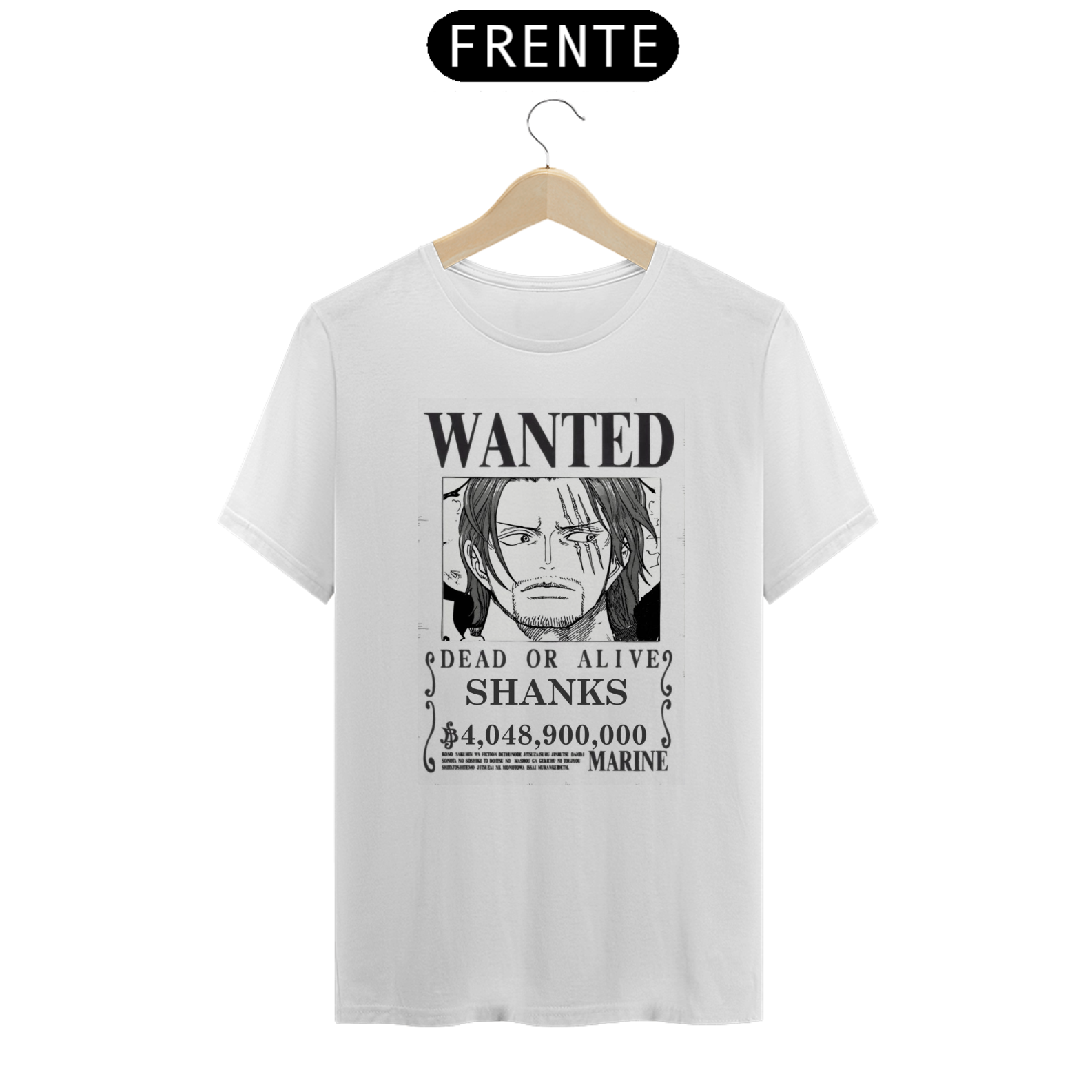 Camiseta Shanks One Piece