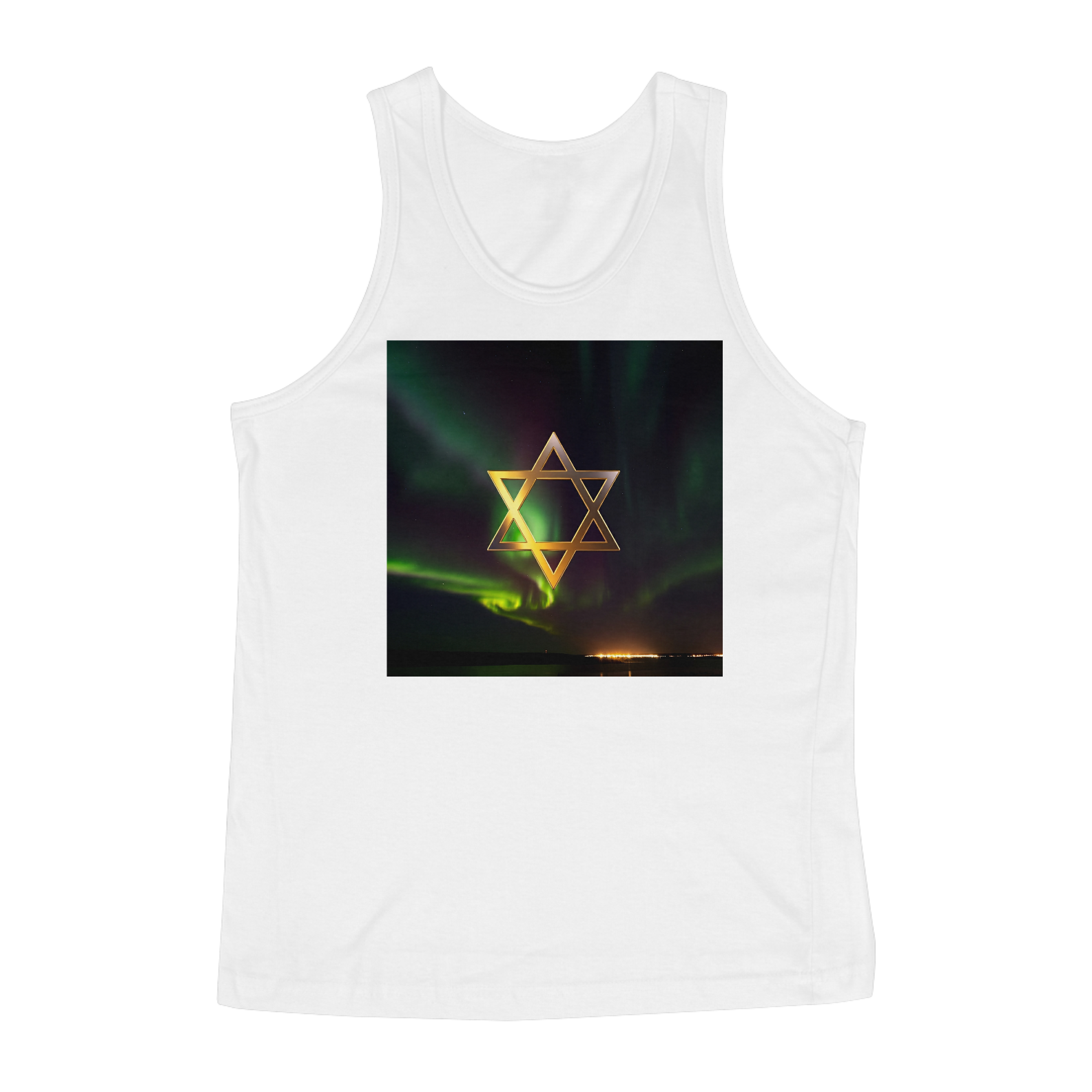 Aurora Boreal Estrela de Davi