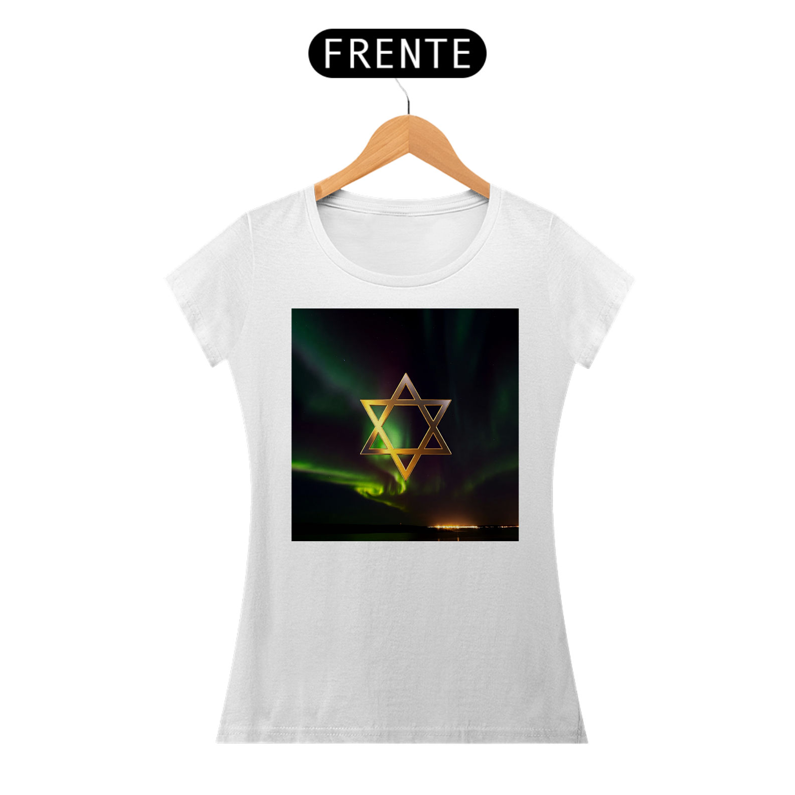 Aurora Boreal Estrela de Davi