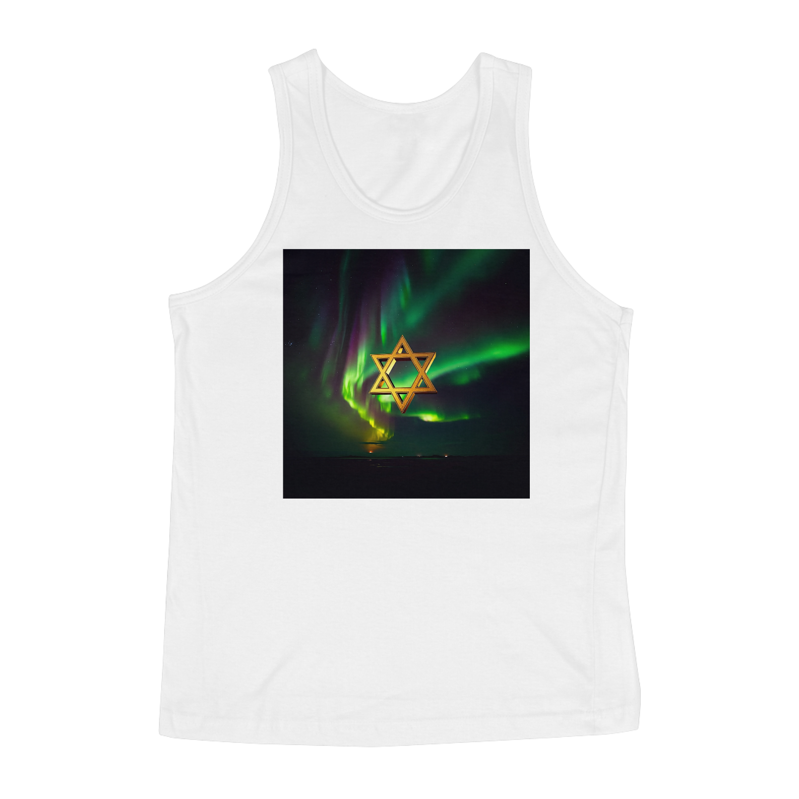 Aurora Boreal Estrela de Davi