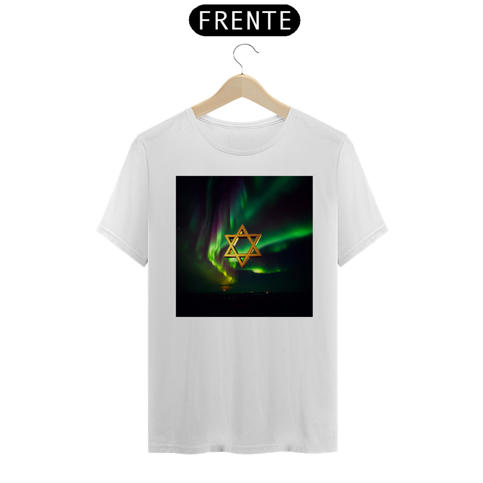 Aurora Boreal Estrela de Davi