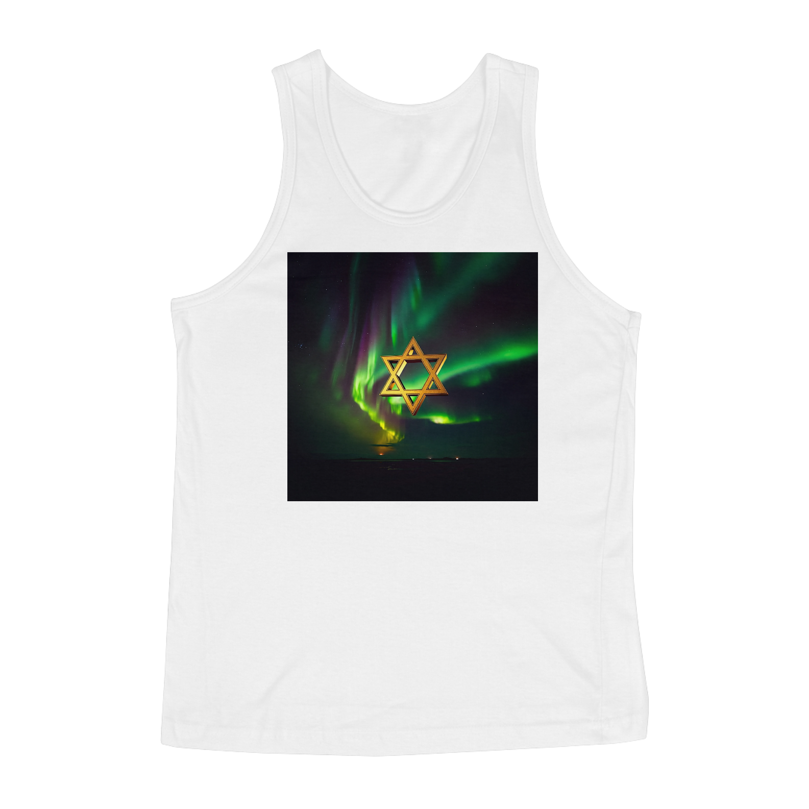 Aurora Boreal Estrela de Davi