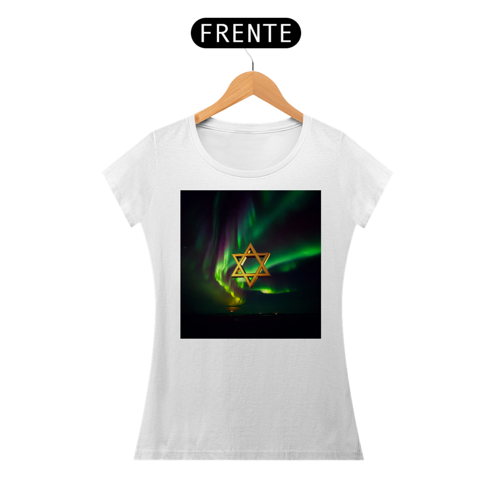 Aurora Boreal Estrela de Davi