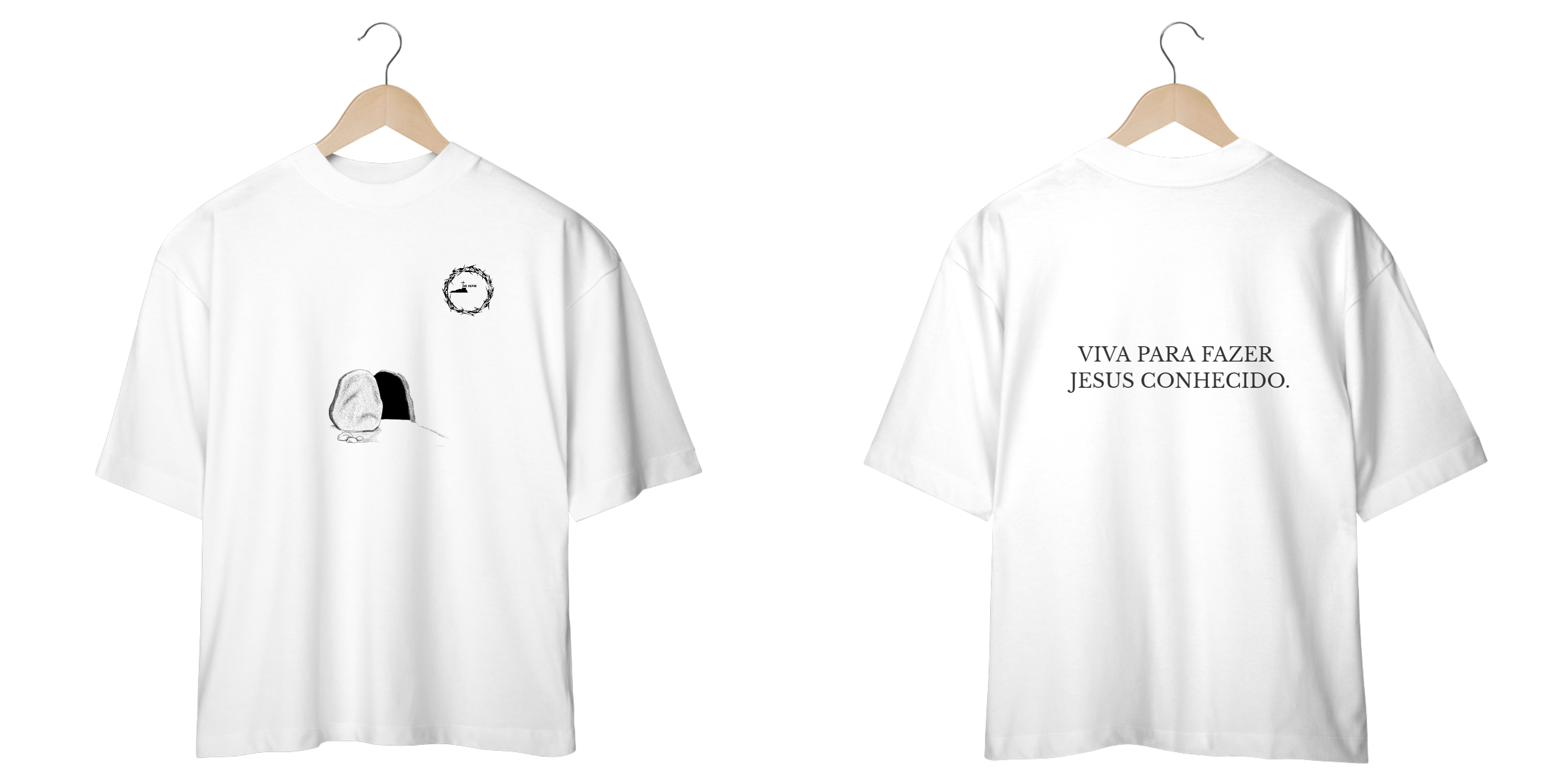 Camisa Viva para fazer Jesus conhecido 