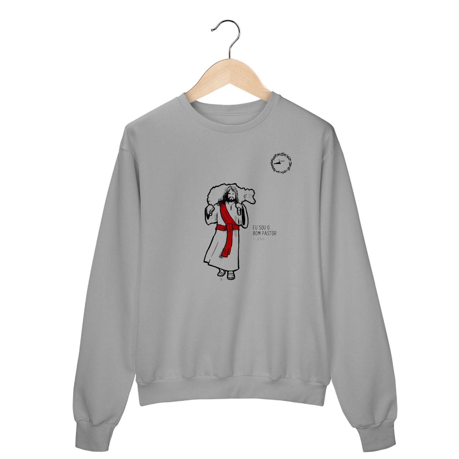 Moletom Eu sou um bom pastor 