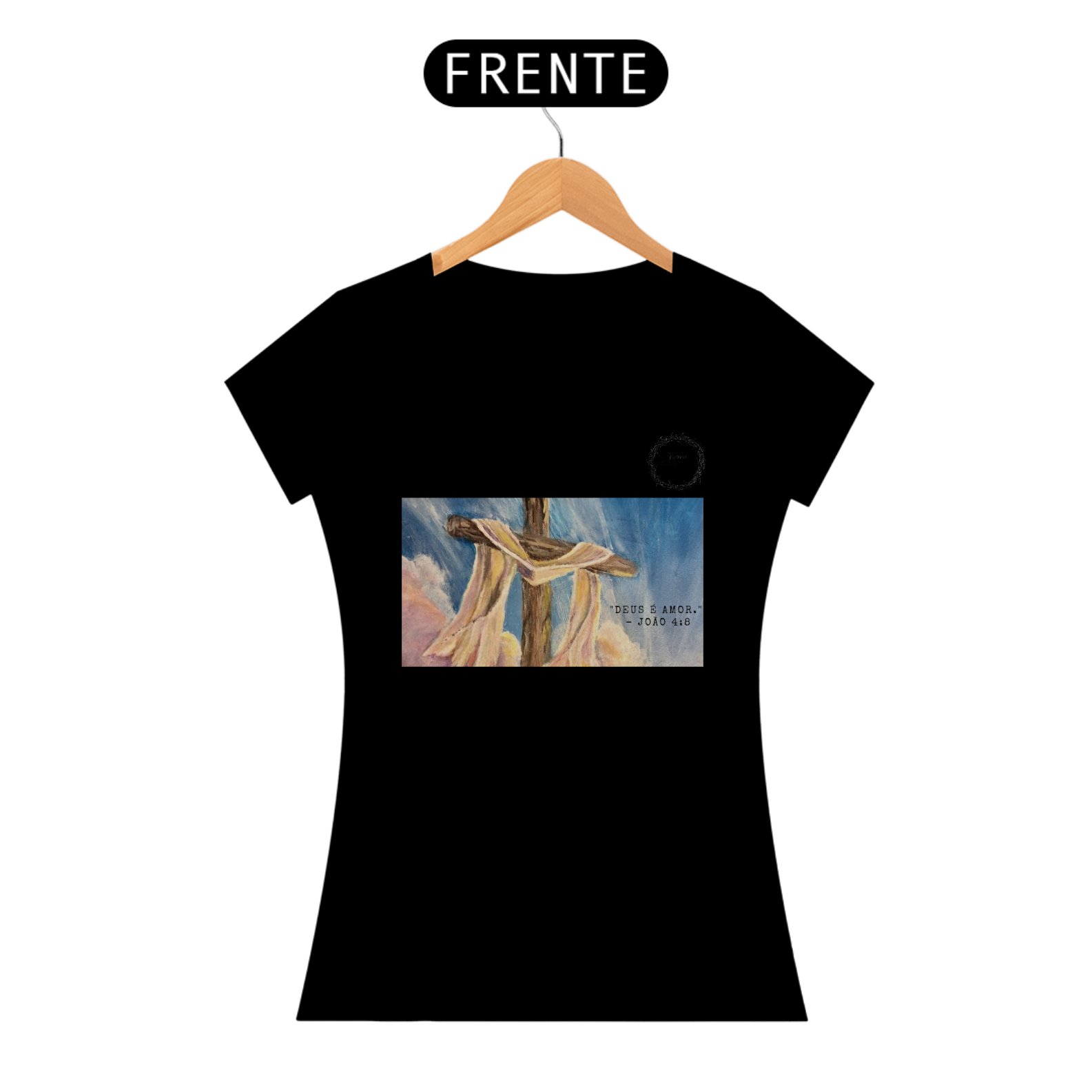 Blusa feminina Deus é Amor 