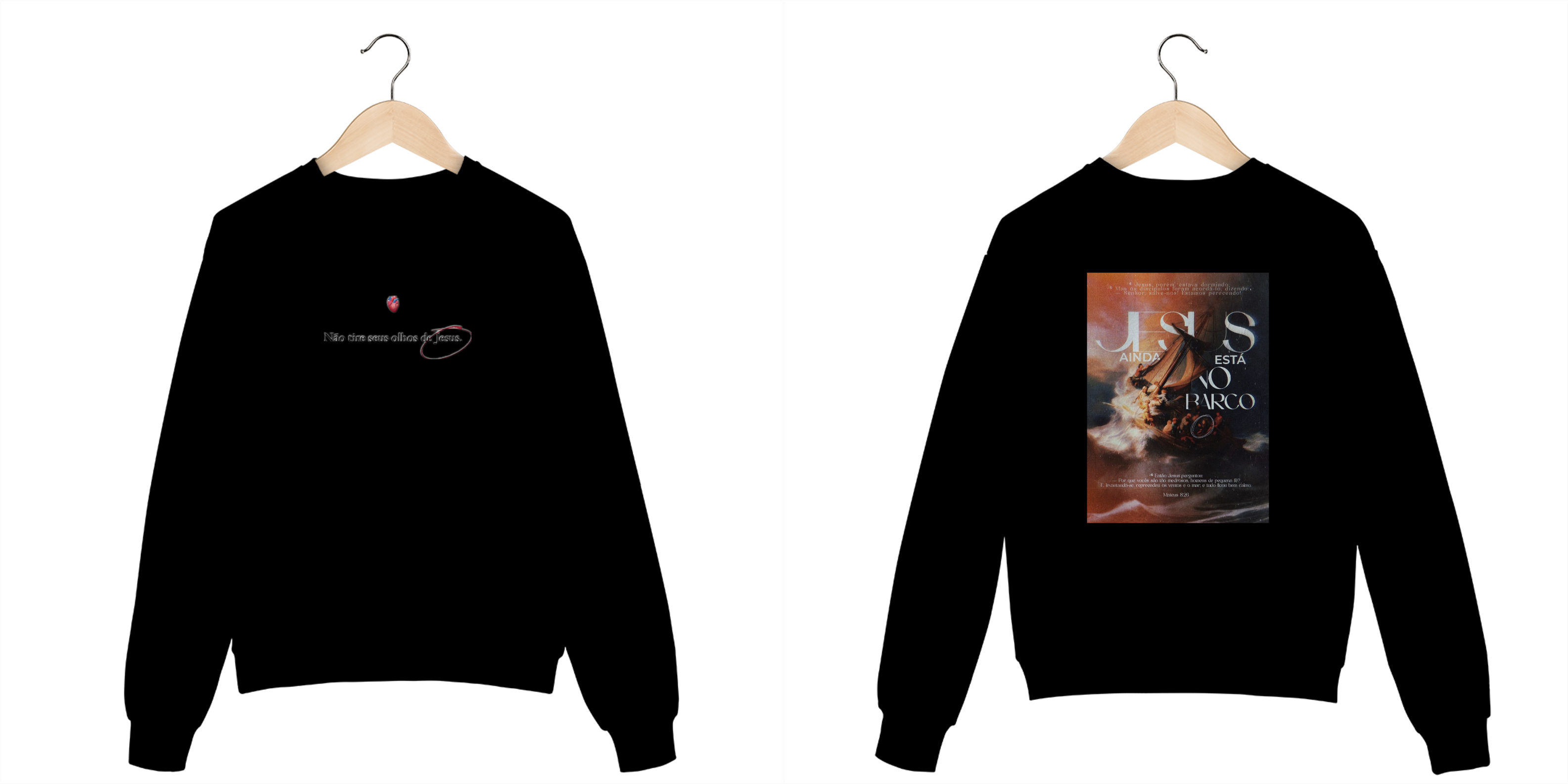 Moletom  Jesus ainda está no barco 