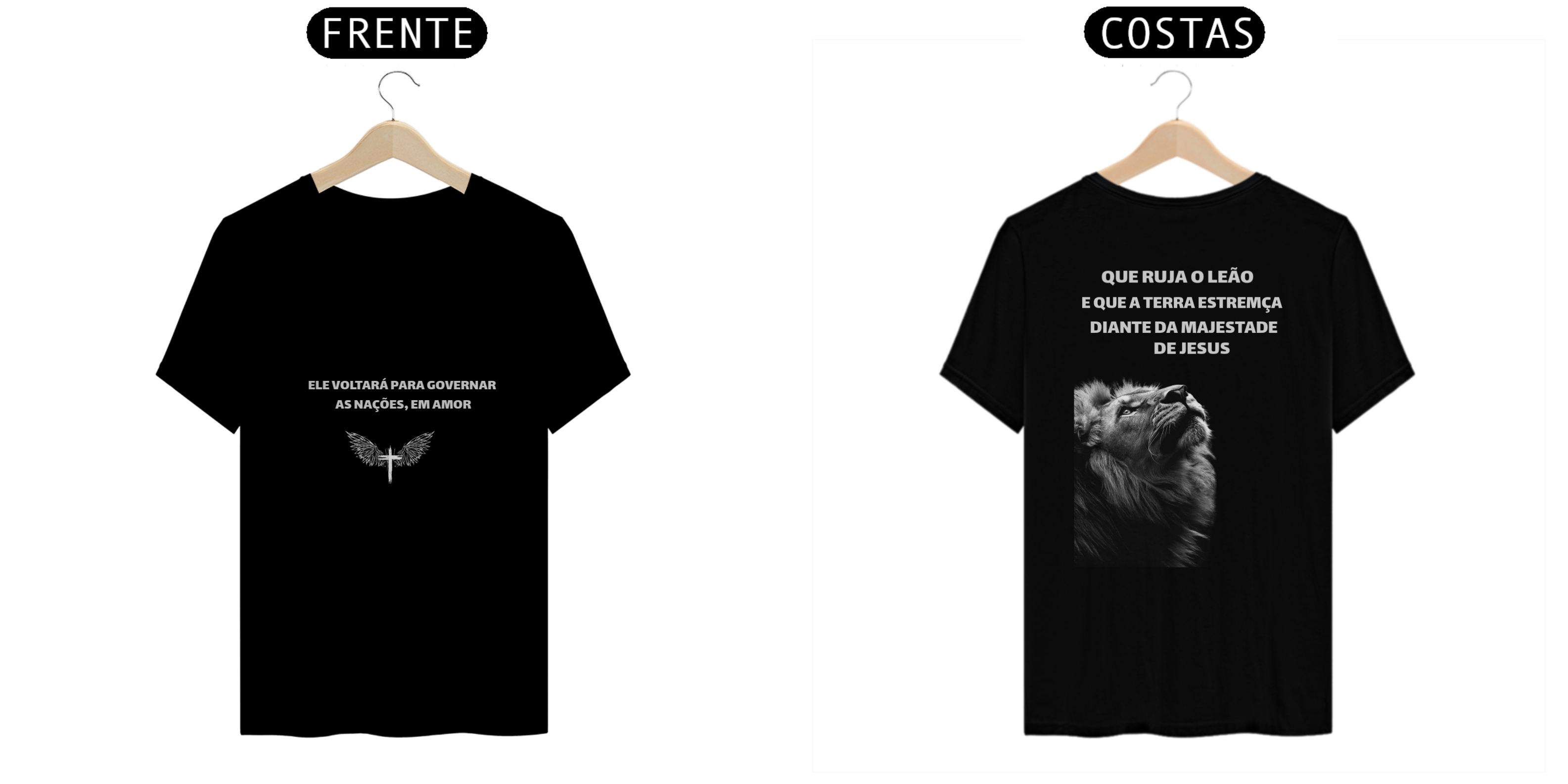 Camisa Que ruja o Leão 