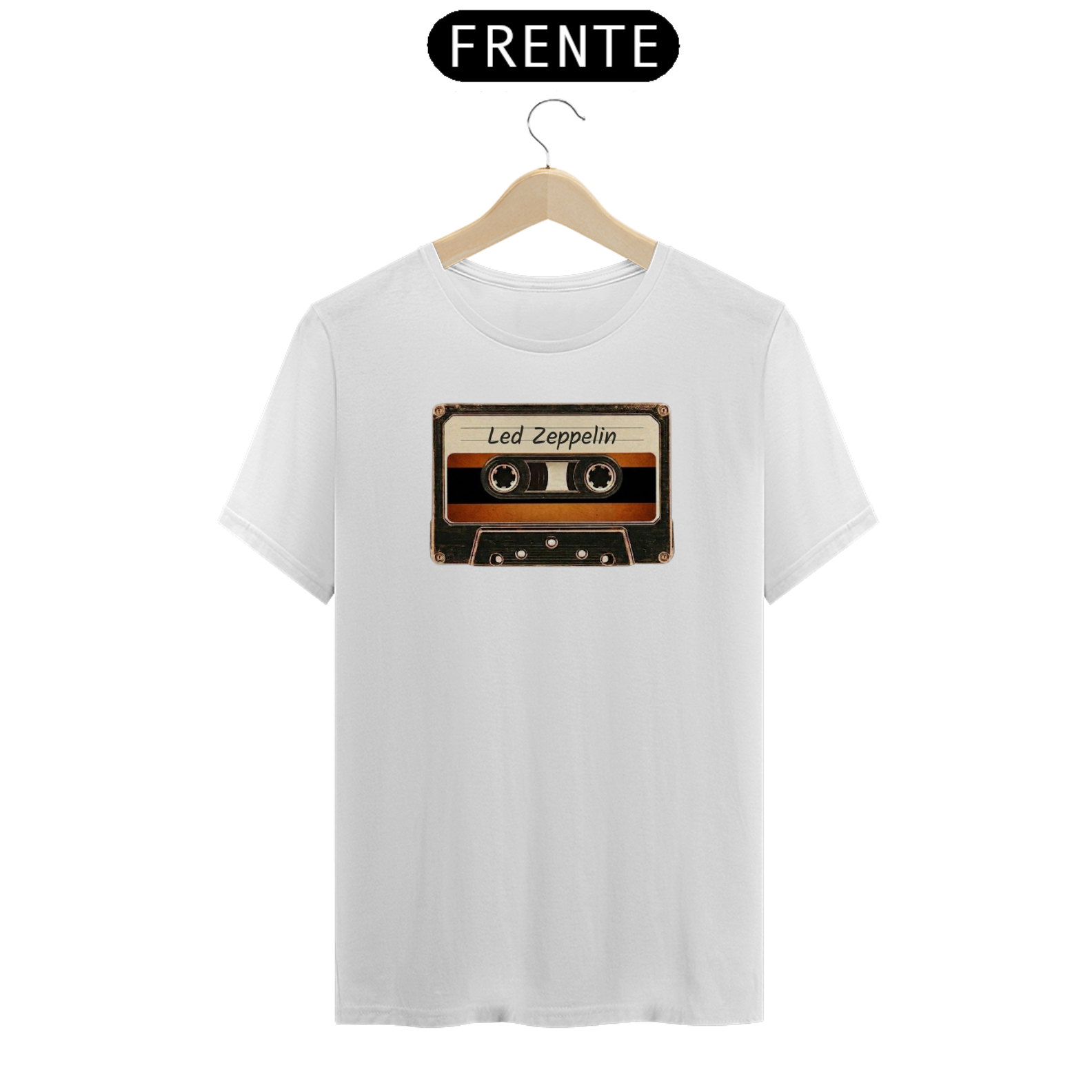 T-Shirt Classic LED ZEPPELIN - K7 em TEEZ