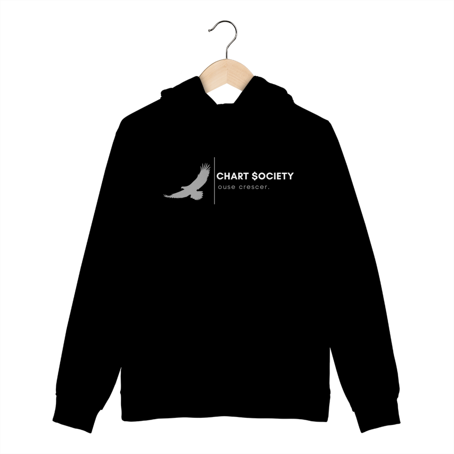 Moletom Chart Society preto