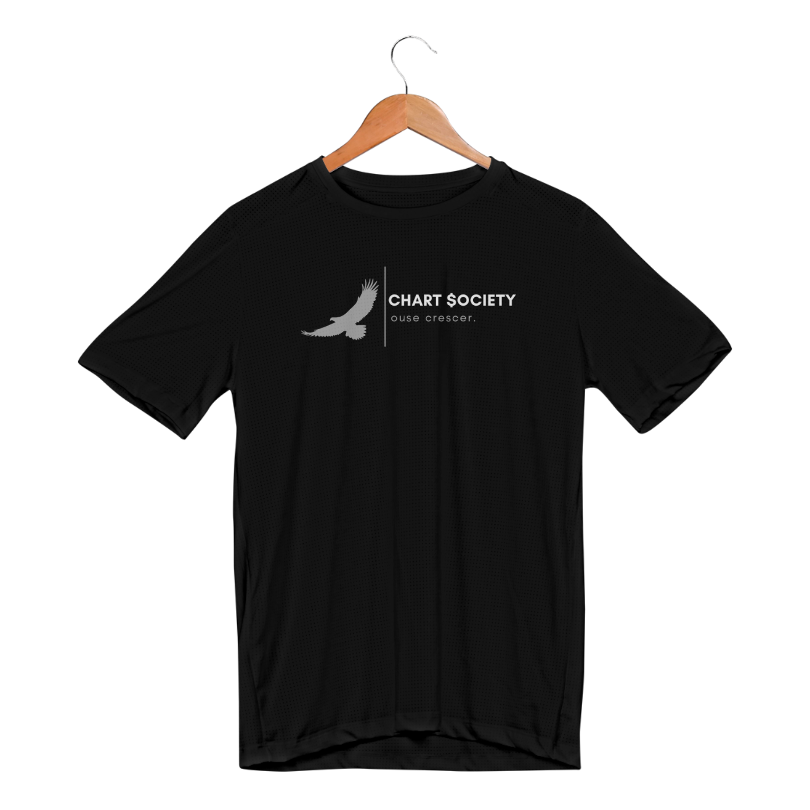 Camiseta Dry fit Chart Society preta