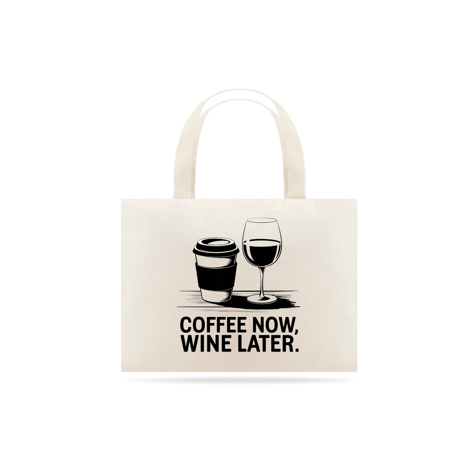 Eco Bag amantes de vinho e café