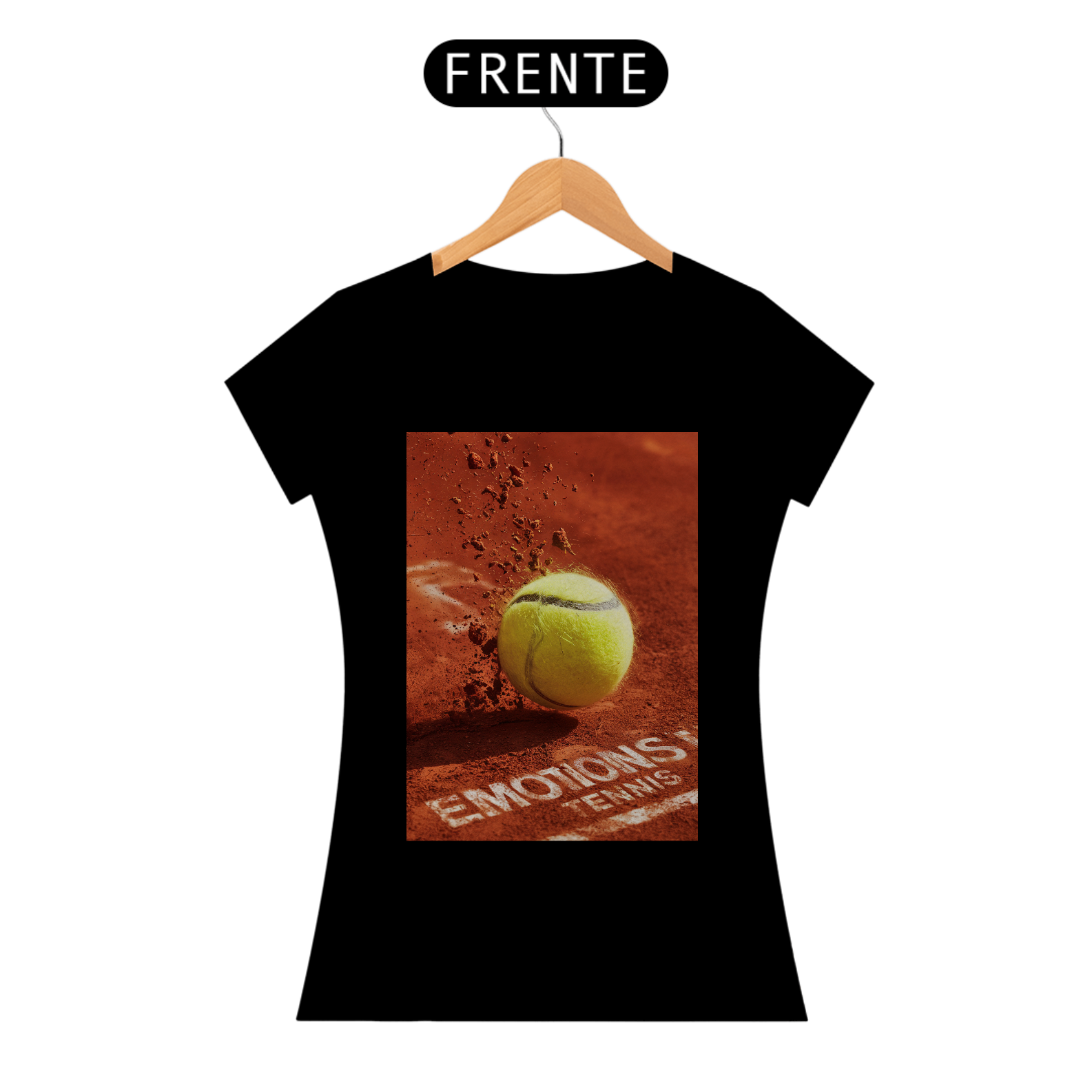 Camiseta Feminina Emotion Tenis