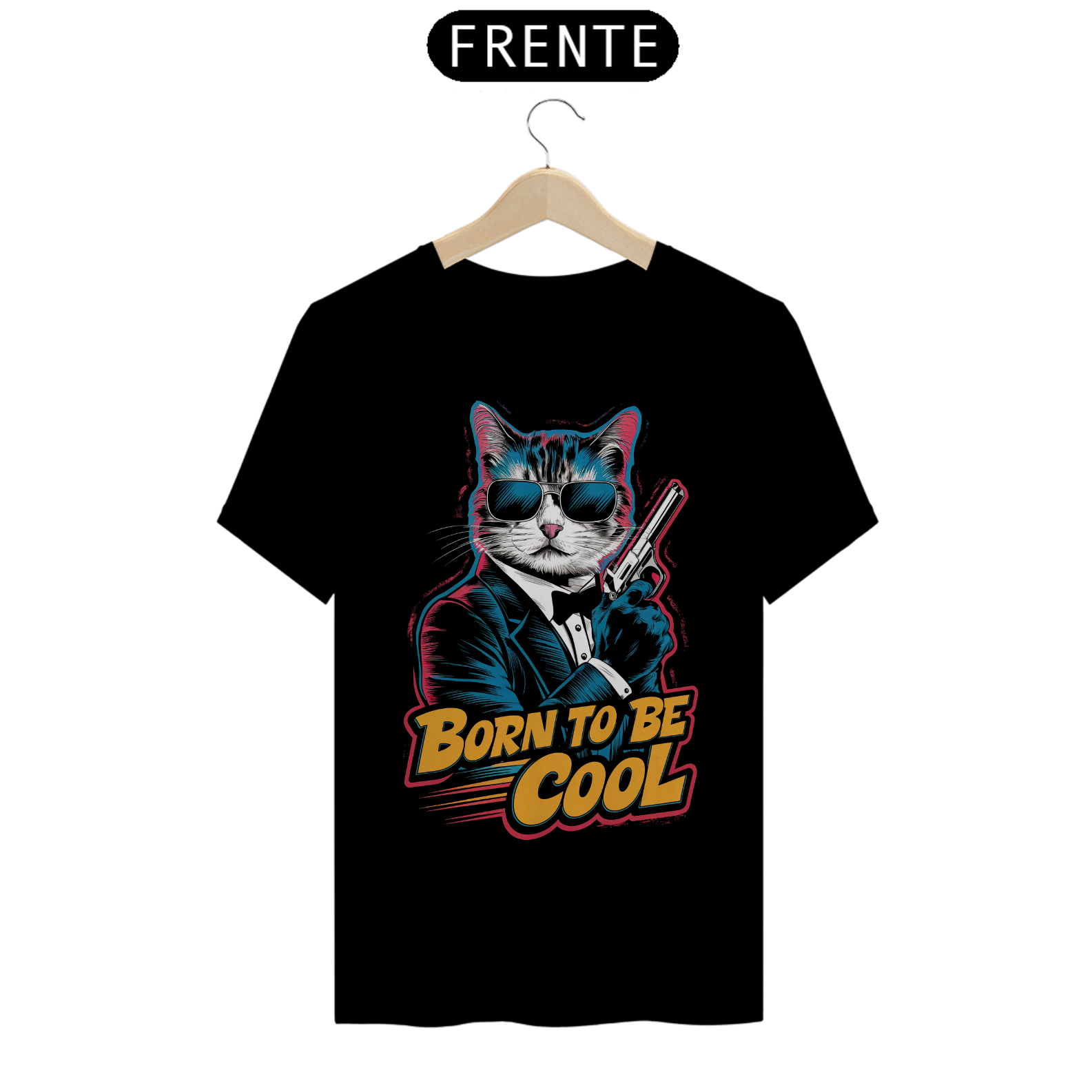  Camiseta Born to Be Cool 