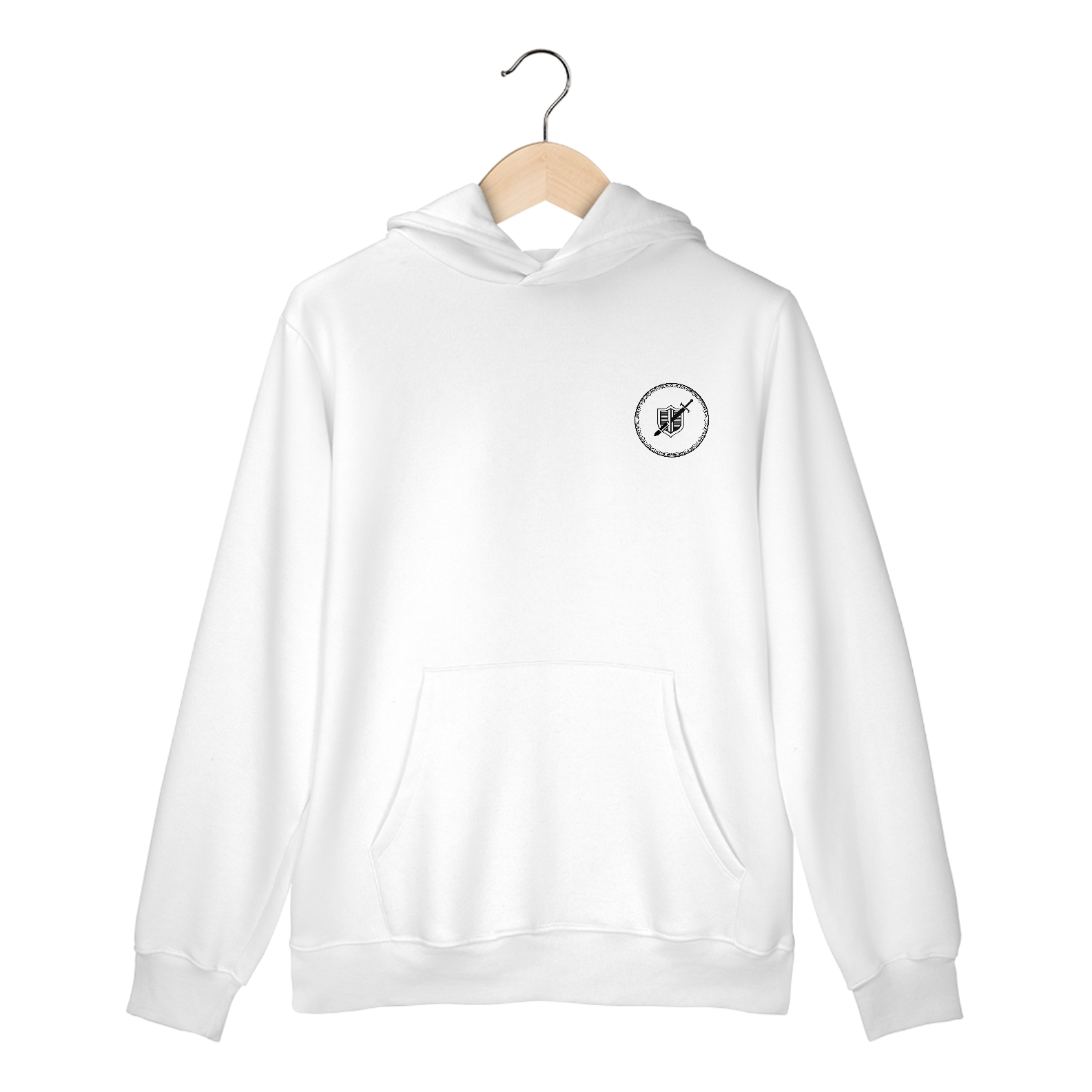 Moletom Canguru Discípulos da Verdade - Logo Preta