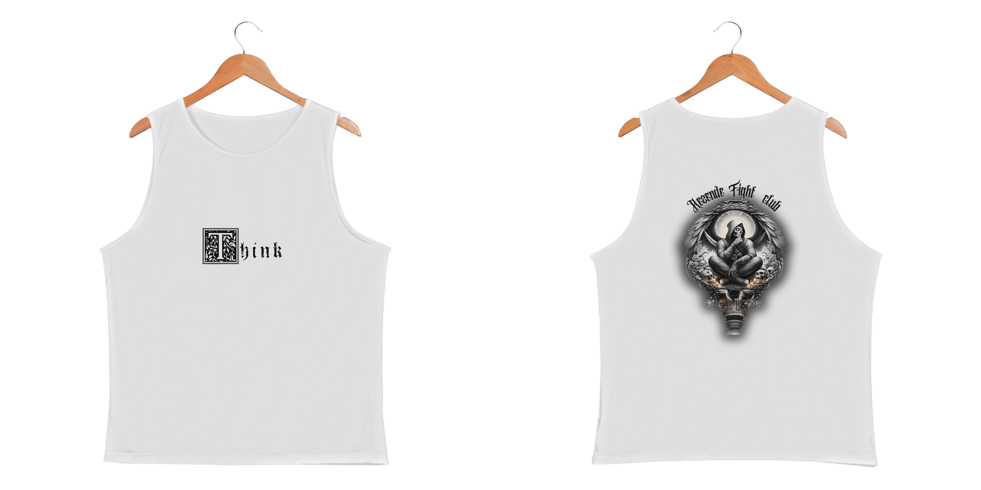 Shining Mind (Regata Sport Dry Masculina + Escrita preta)