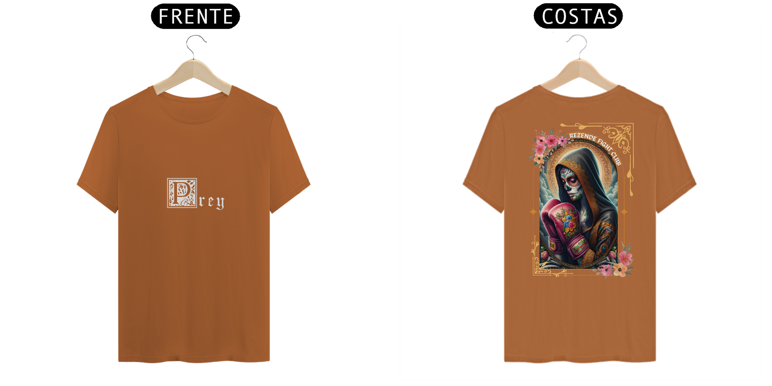 Santa de Los Sparrings (Pima + Escrita Branca)