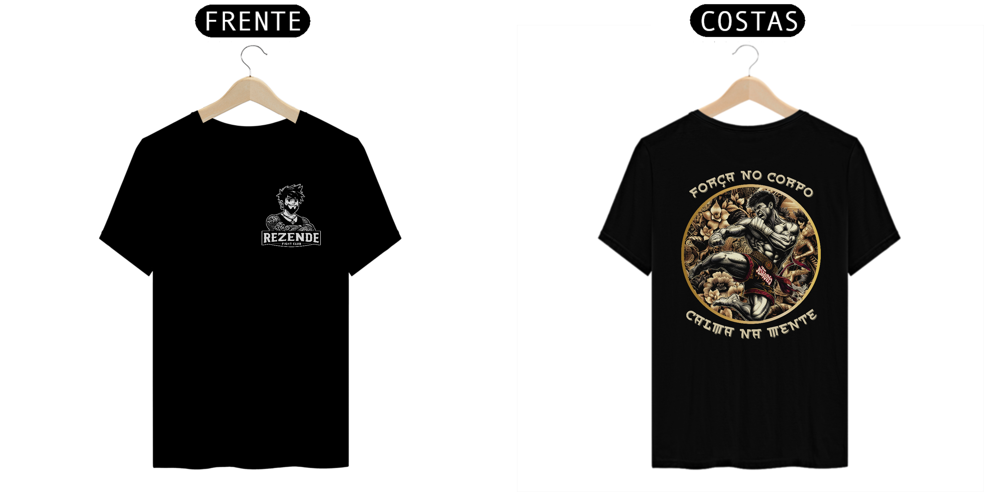 Força No Corpo & Calma Na Mente (Prime+ Escrita Branca)