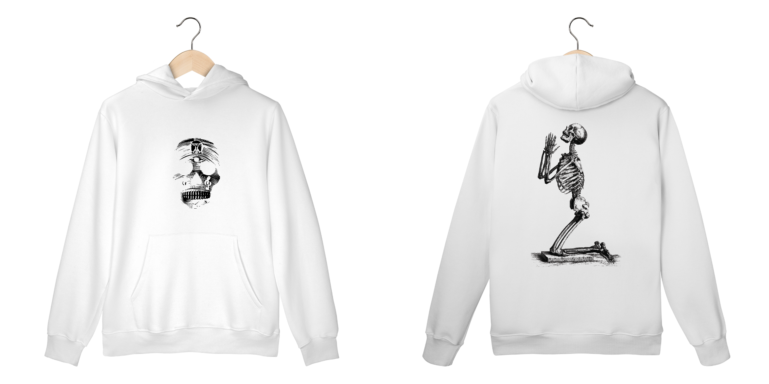 DJU Skull Pray Moleton