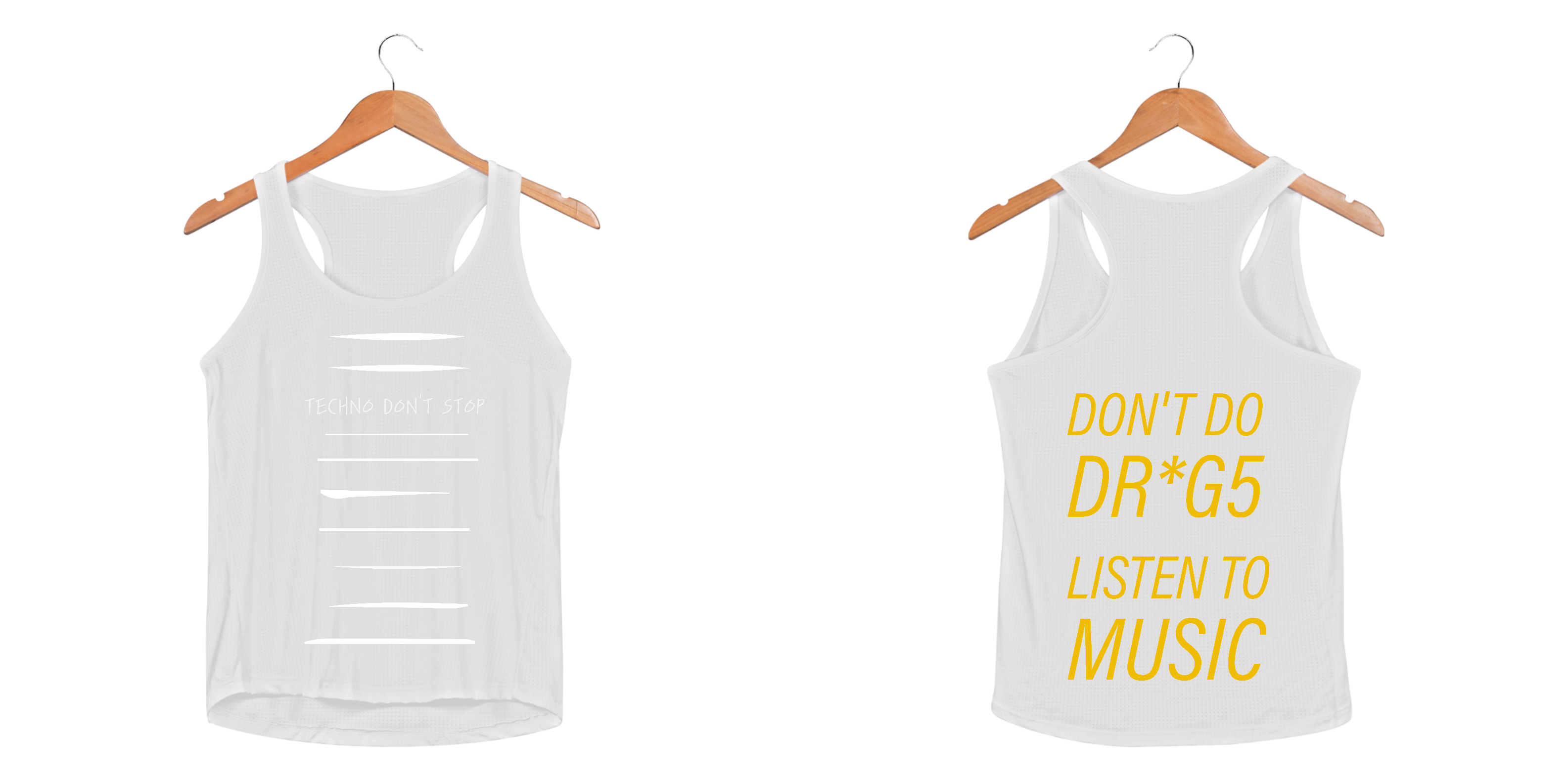 Techno Don't Stop - Don't do DR*G5 Listen do Music