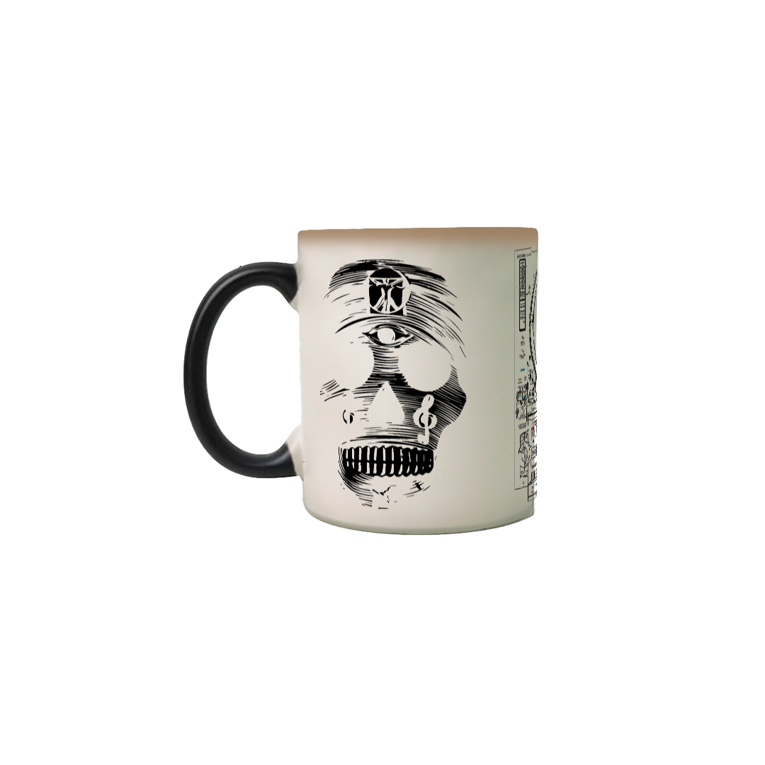 Caneca DJU Skull - Pioneer Pray Skull