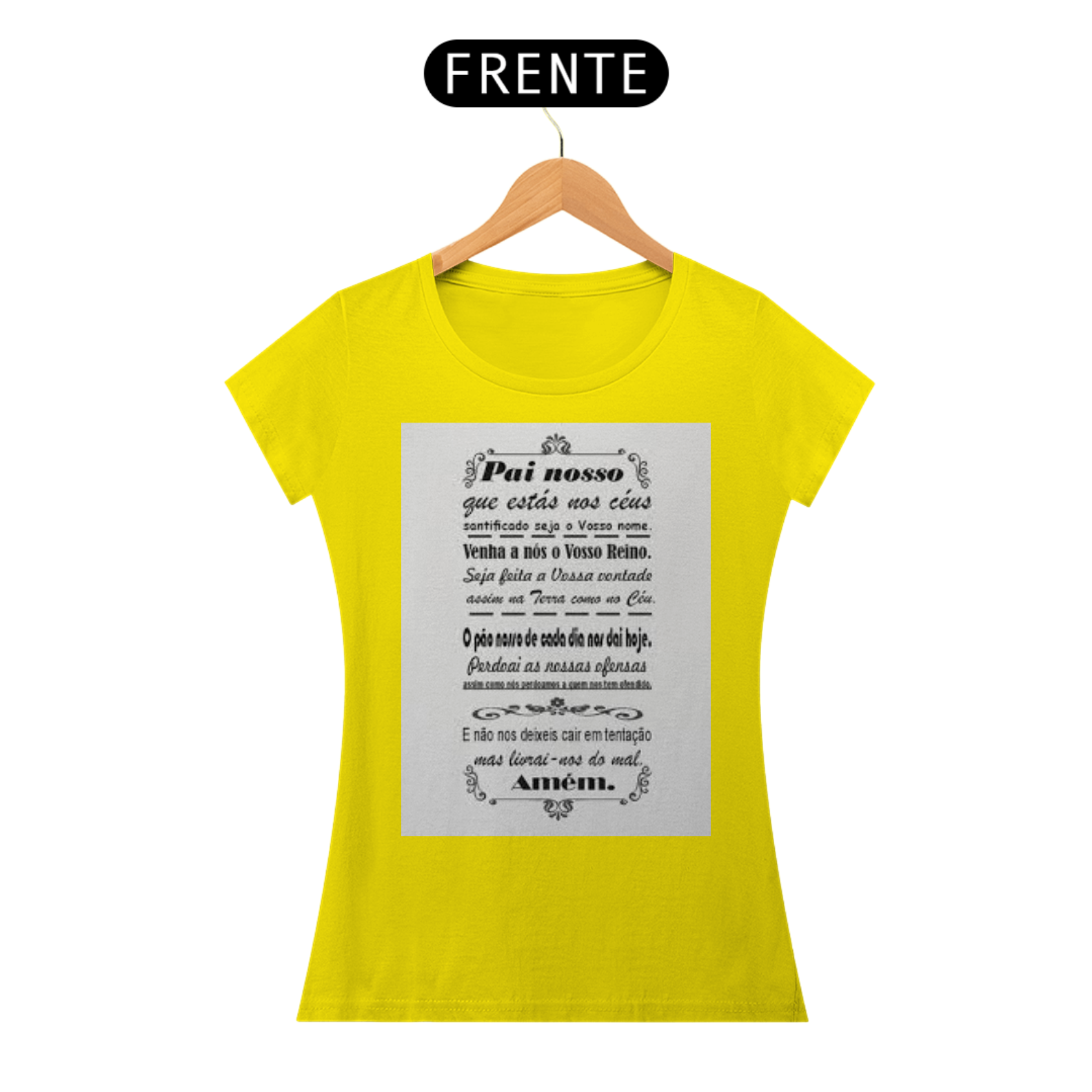 T-SHIRT JESUS CRISTO FEM