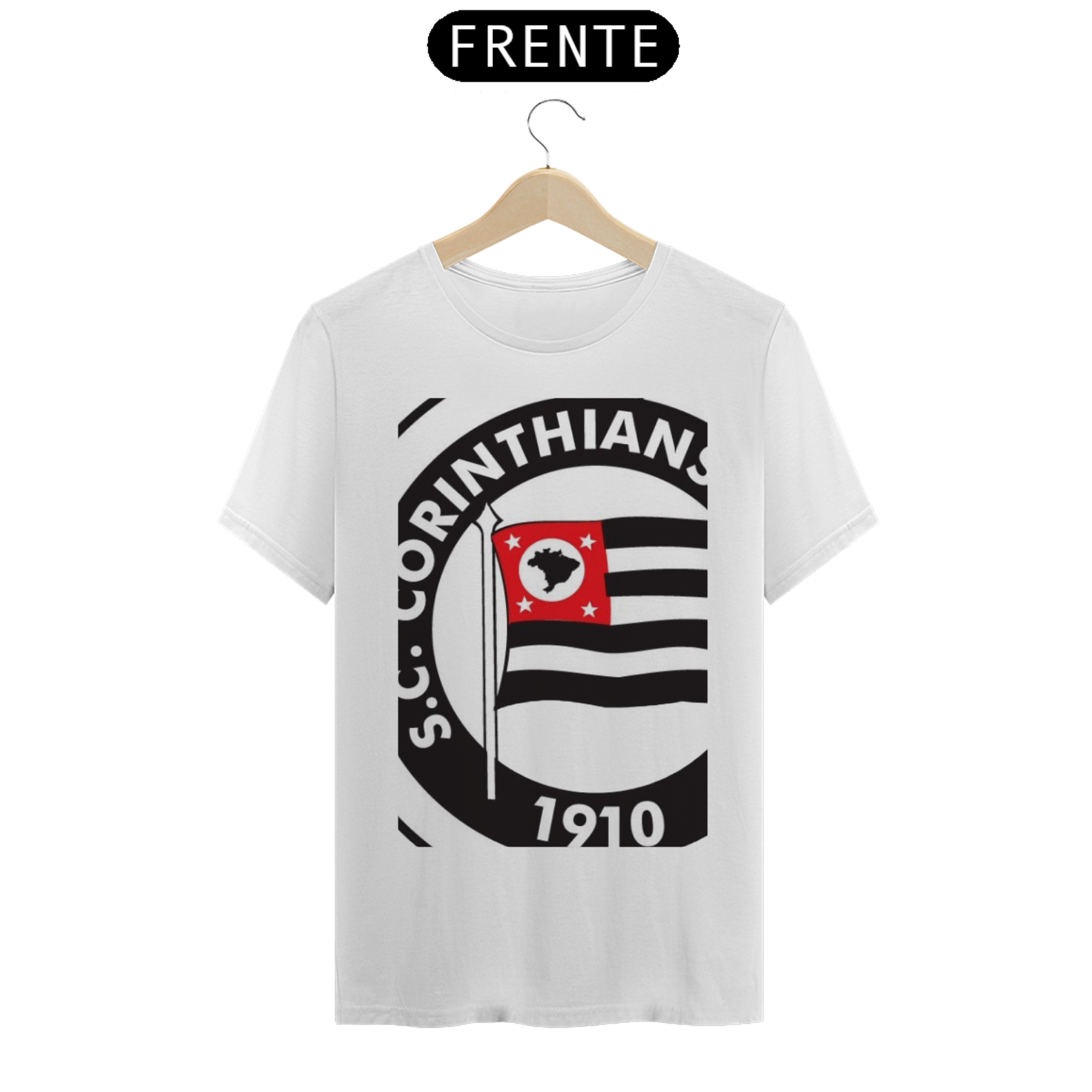 Nome do produto: T-SHIRT CORINTHIANS ESC ANTIGO 