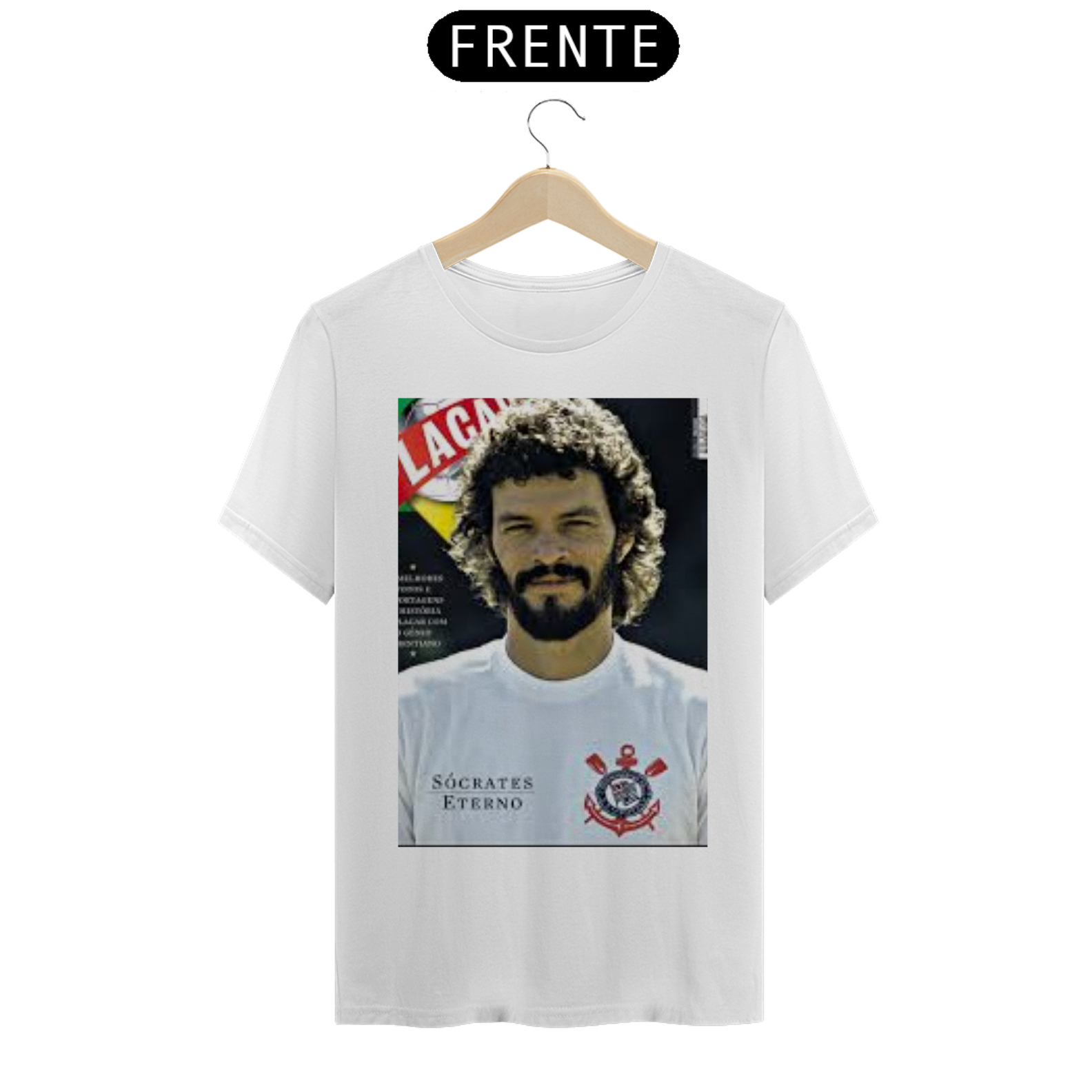 T-SHIRT CORINTHIANS DR. SOCRATES ETERNO