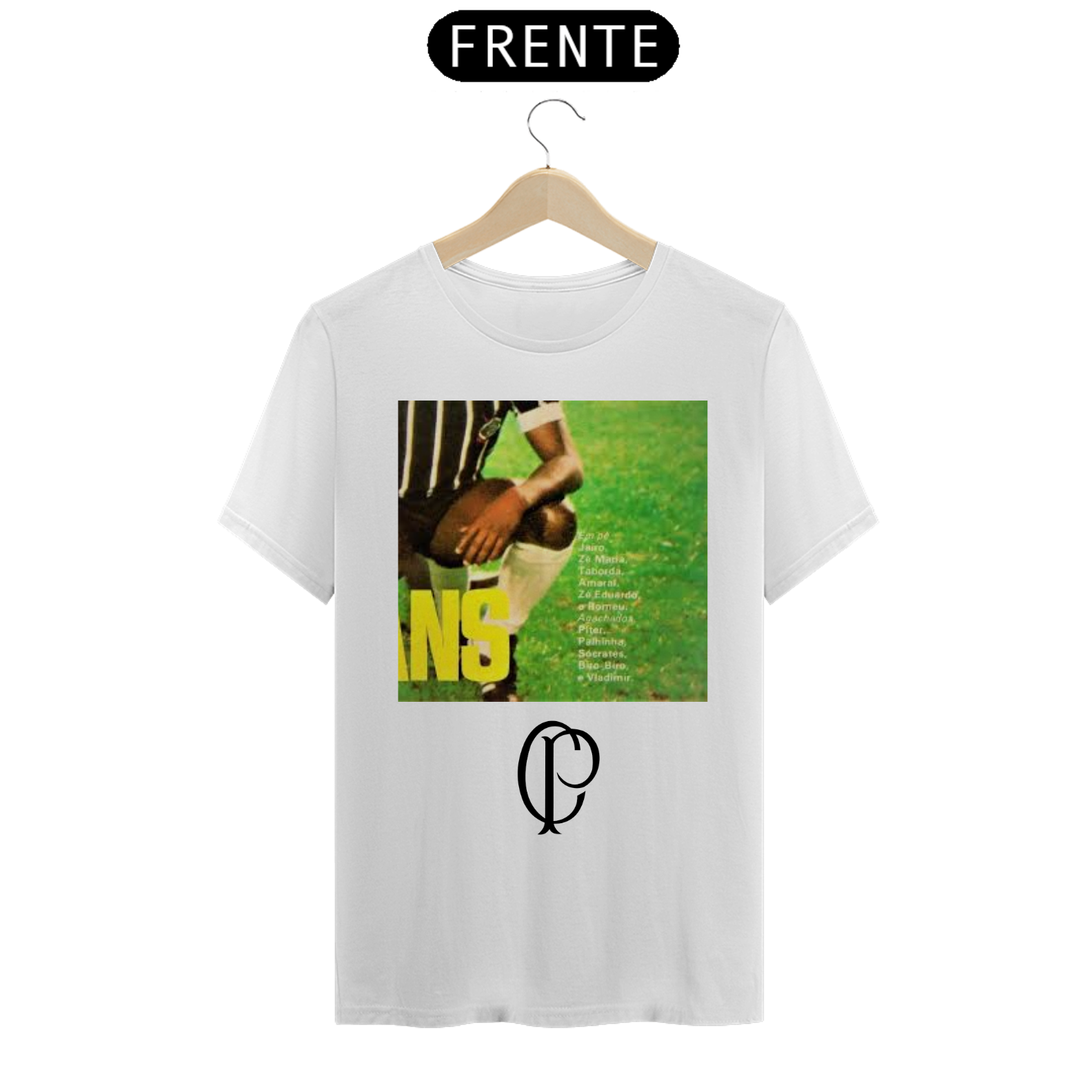 T-SHIRT CORINTHIANS ESCALAÇÃO 