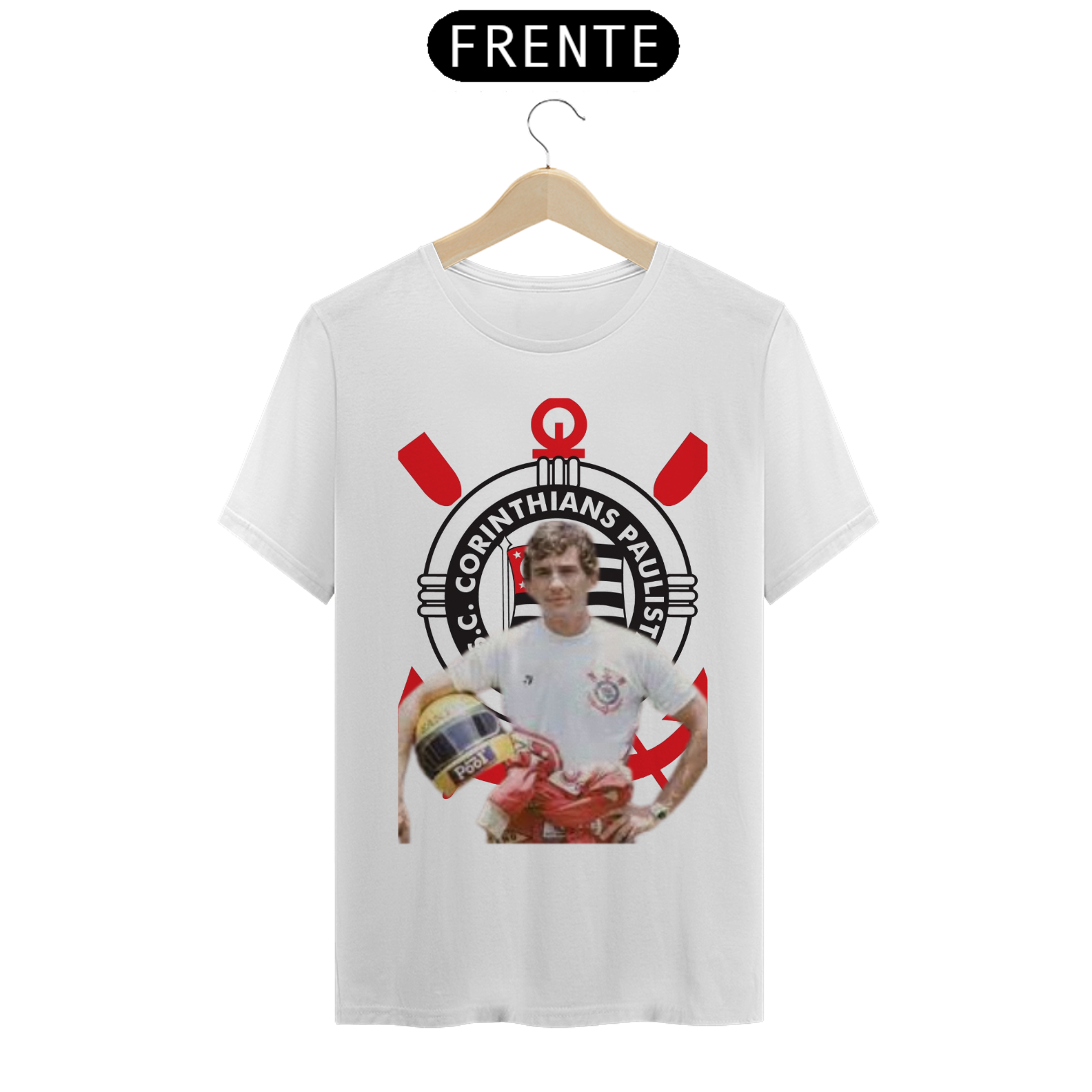 T-SHIRT CORINTHIANS AYRTON SENNA