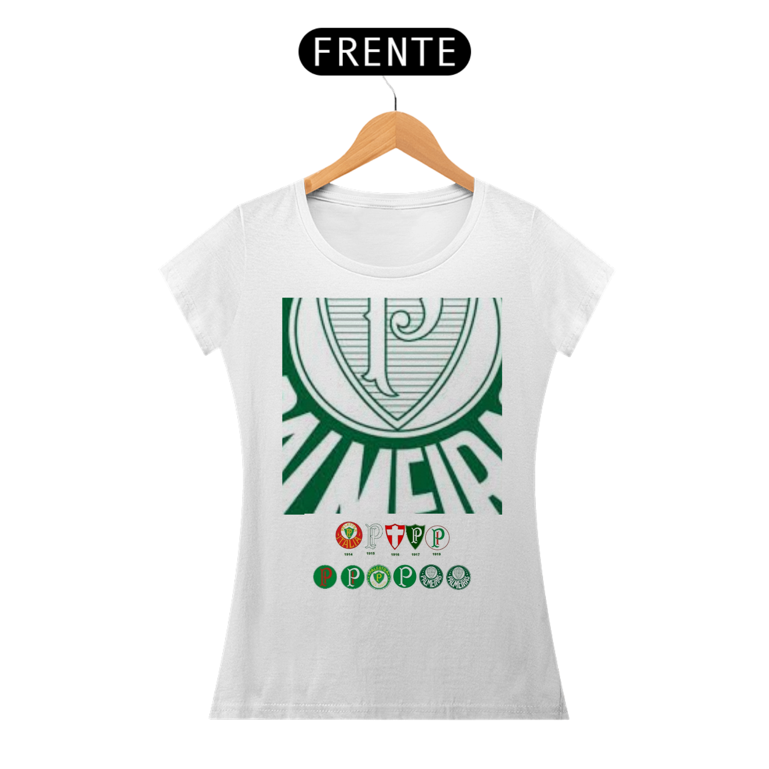 T-SHIRT PALMEIRAS FEM