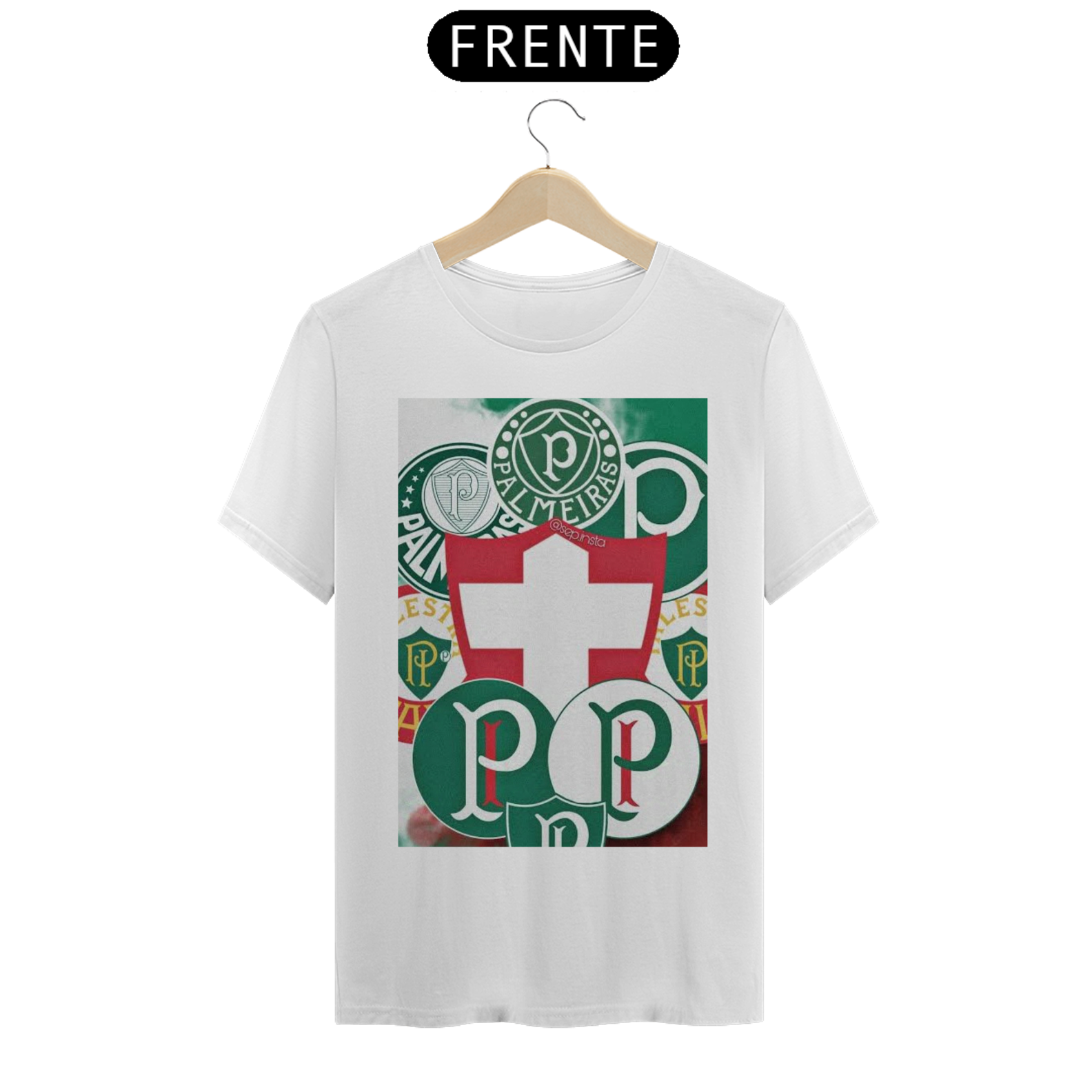 CAMISETA PALMEIRAS ALGODÃO PIMA