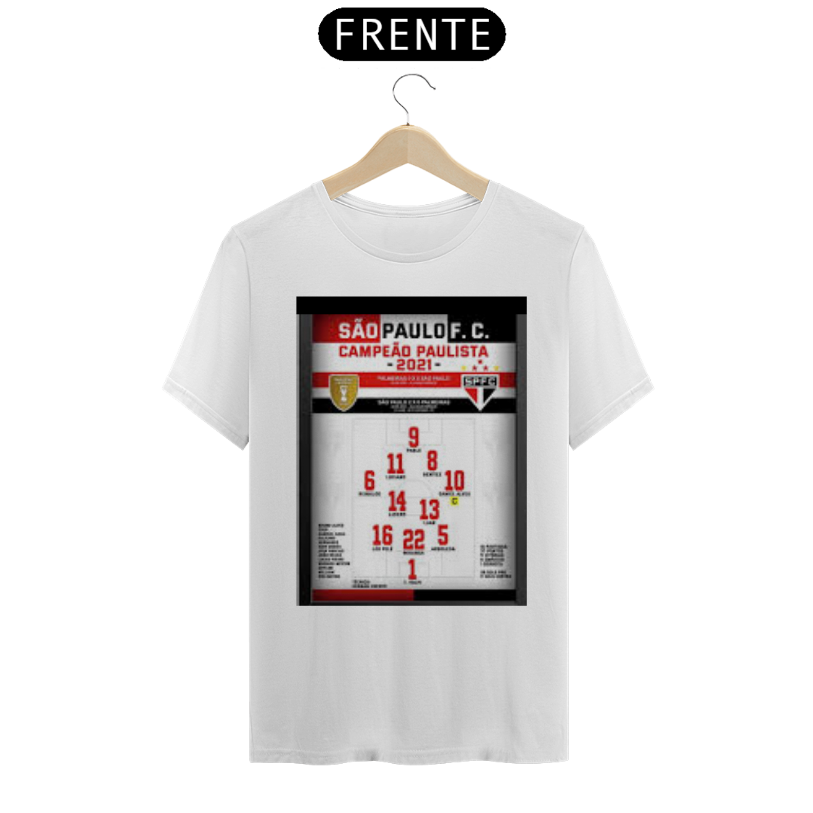 T-SHIRT SÃO PAULO CAMP LIBERTADORES 2005