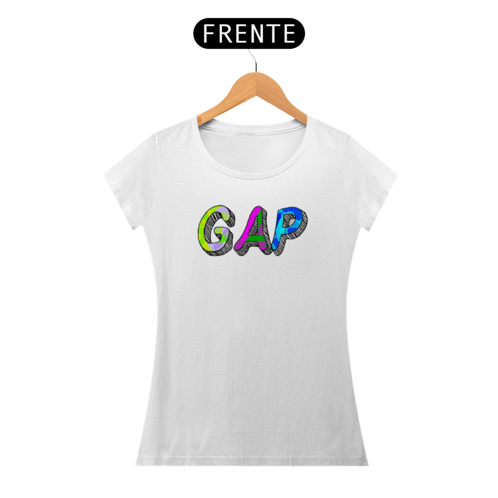 T-SHIRT GAP FEM